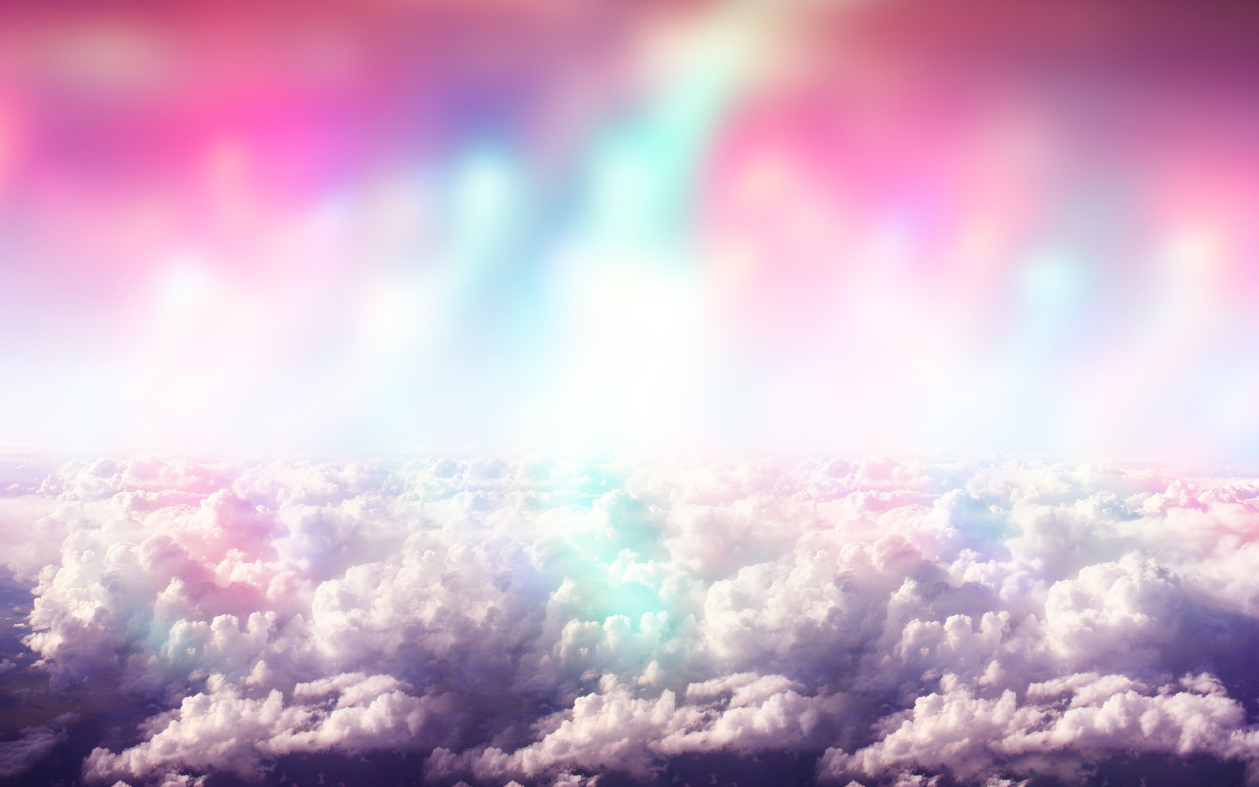 2560x1600 Colorful Clouds Wallpaper Background 4945