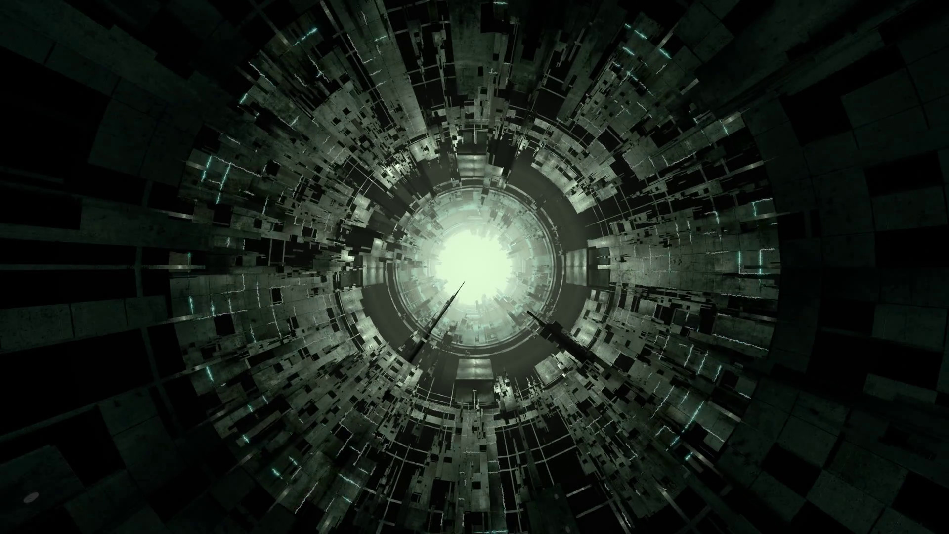 1920x1080 ... designed for cyberpunk industrial graphics, VJ stage, cinematic titles,  futuristic scenery, alien spaceship background Motion Background -  VideoBlocks