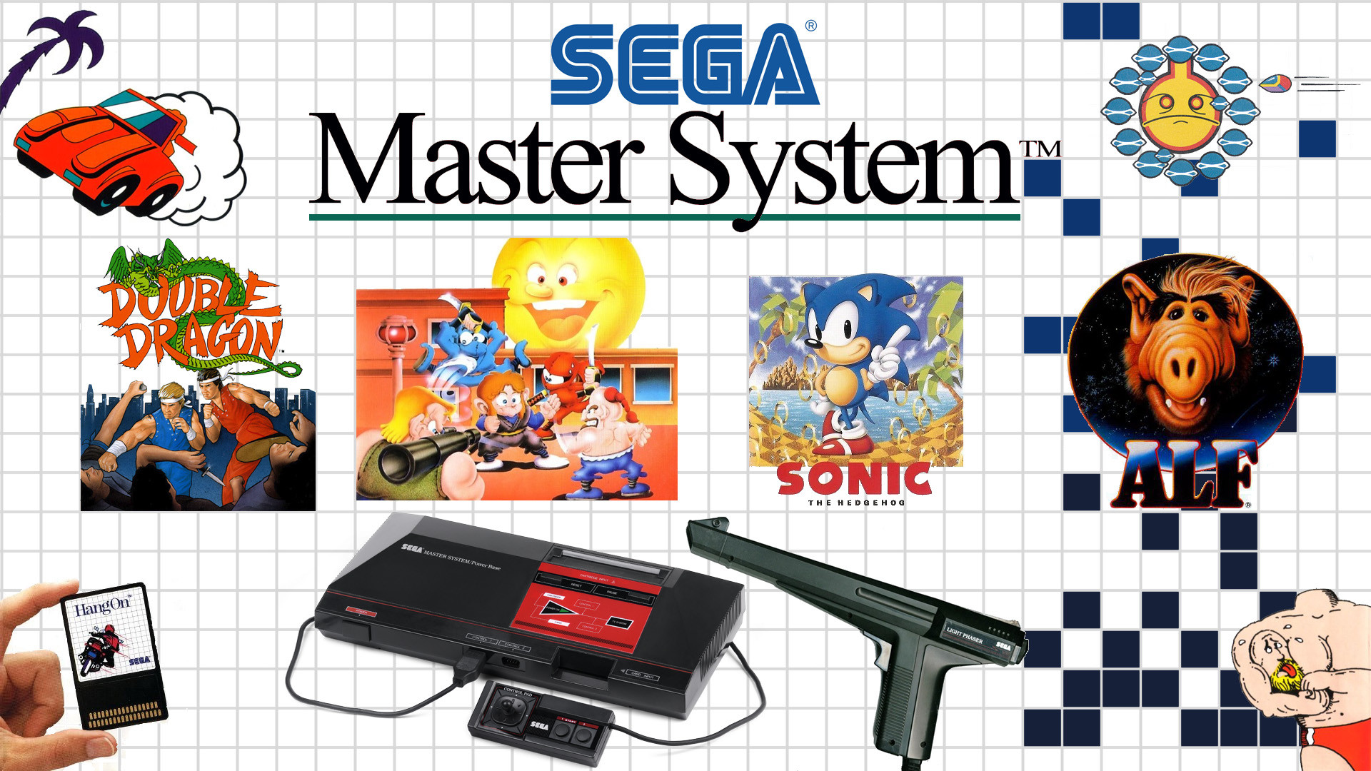 1920x1080 Duck Hunt select screen that so many owners of the original NES were  familiar with by creating a tribute to the SEGA Master System: