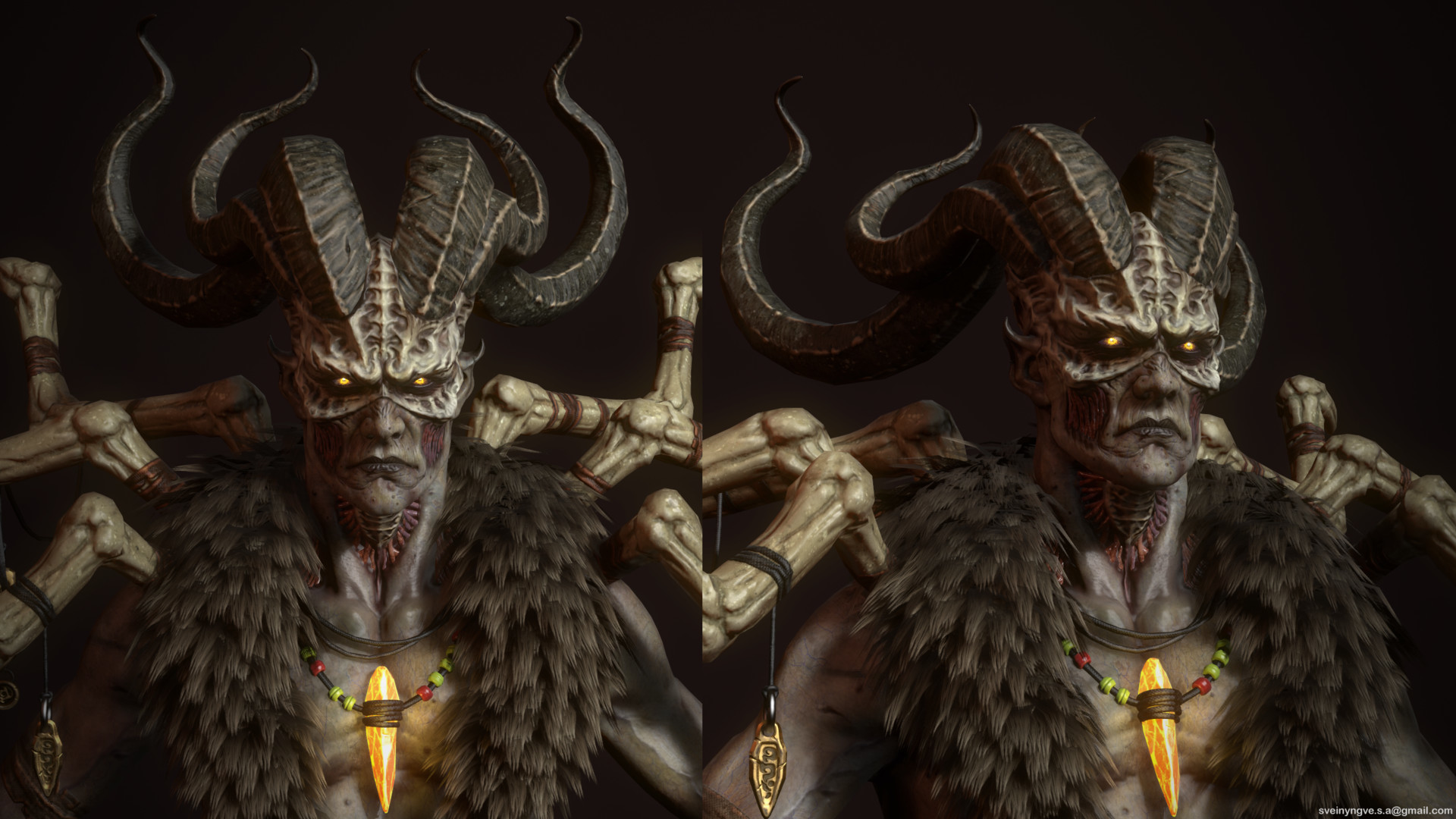 1920x1080 Diablo II's Final Boss, Looking Unusually Badass