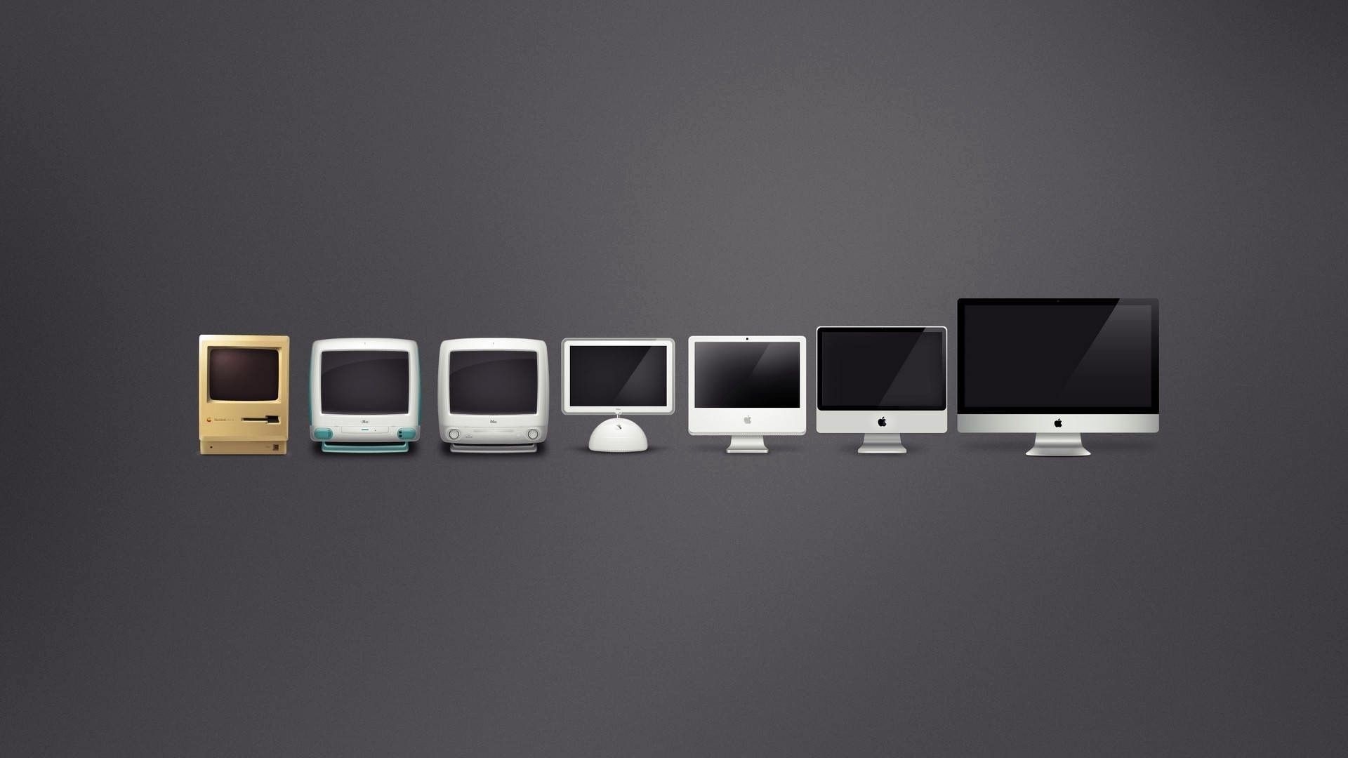 1920x1080 Wallpaper Mac, Apple, Computers, Evolution