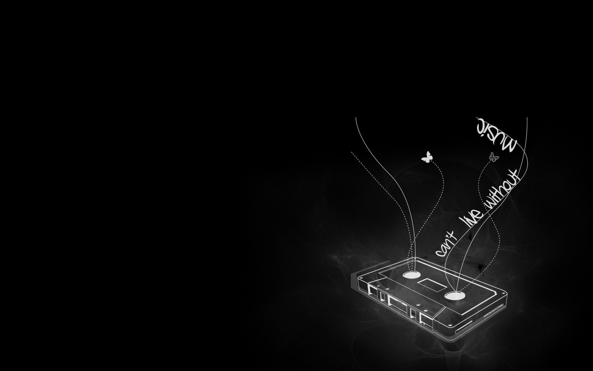 Hd Black Music Background