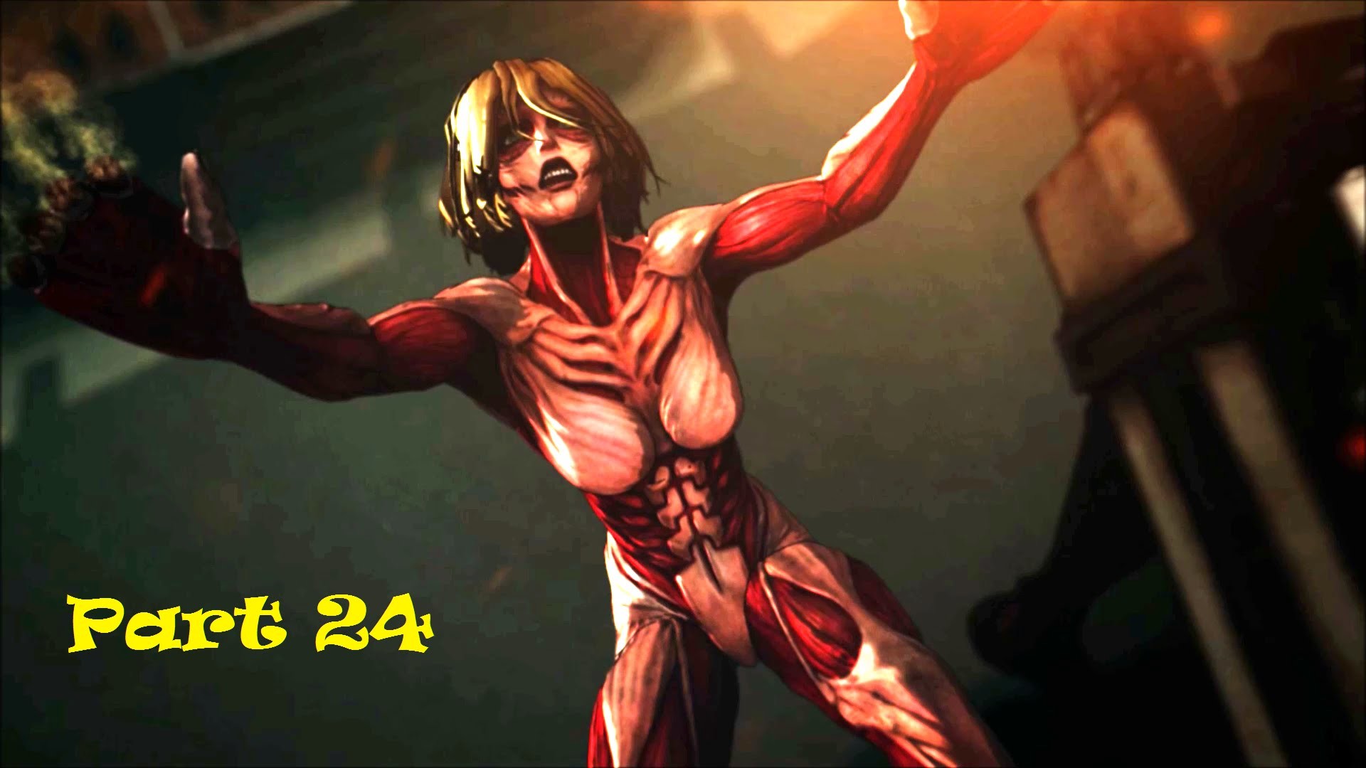 1920x1080 Eren vs Annie - Attack on Titan - Wings of Freedom - Soldiers Dance -  YouTube