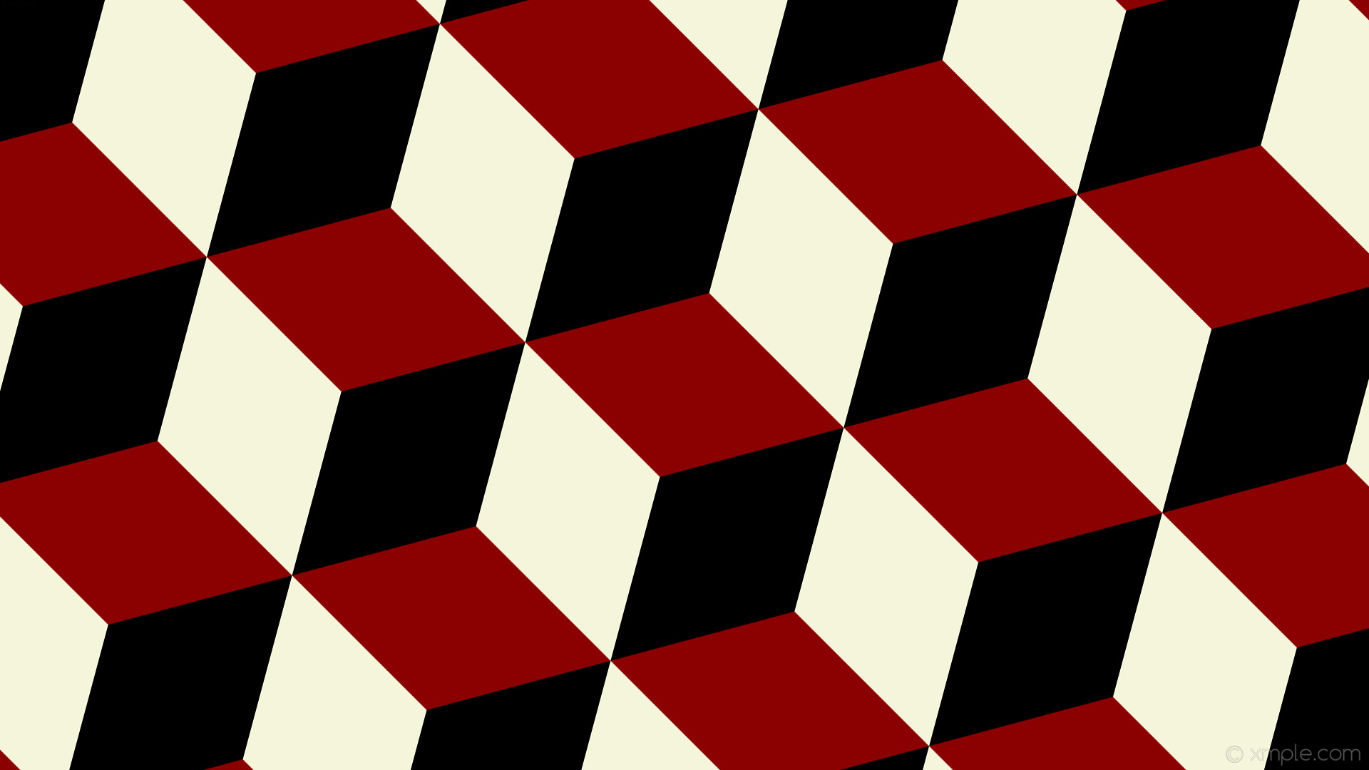 1920x1080 wallpaper red white 3d cubes black dark red beige #8b0000 #f5f5dc #000000  345