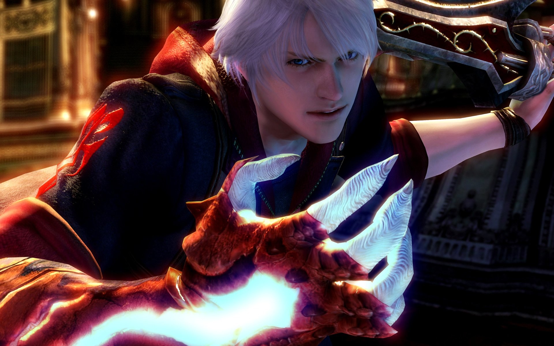 1920x1200 Video Game - Devil May Cry 4 Nero (Devil May Cry) Wallpaper