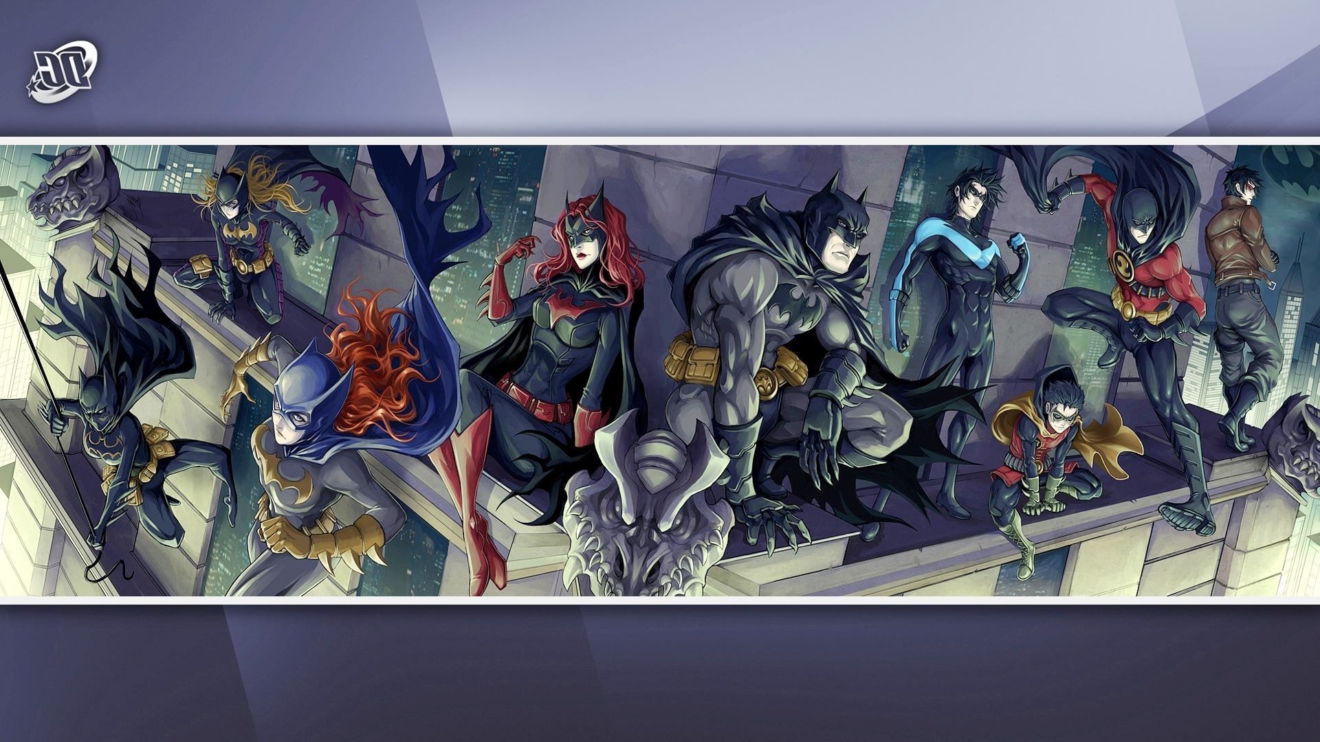 1920x1080 DC Comics, Batman, Nightwing, Batgirl, Batwoman, Red Robin, Red Hood, Robin  III Wallpapers HD / Desktop and Mobile Backgrounds