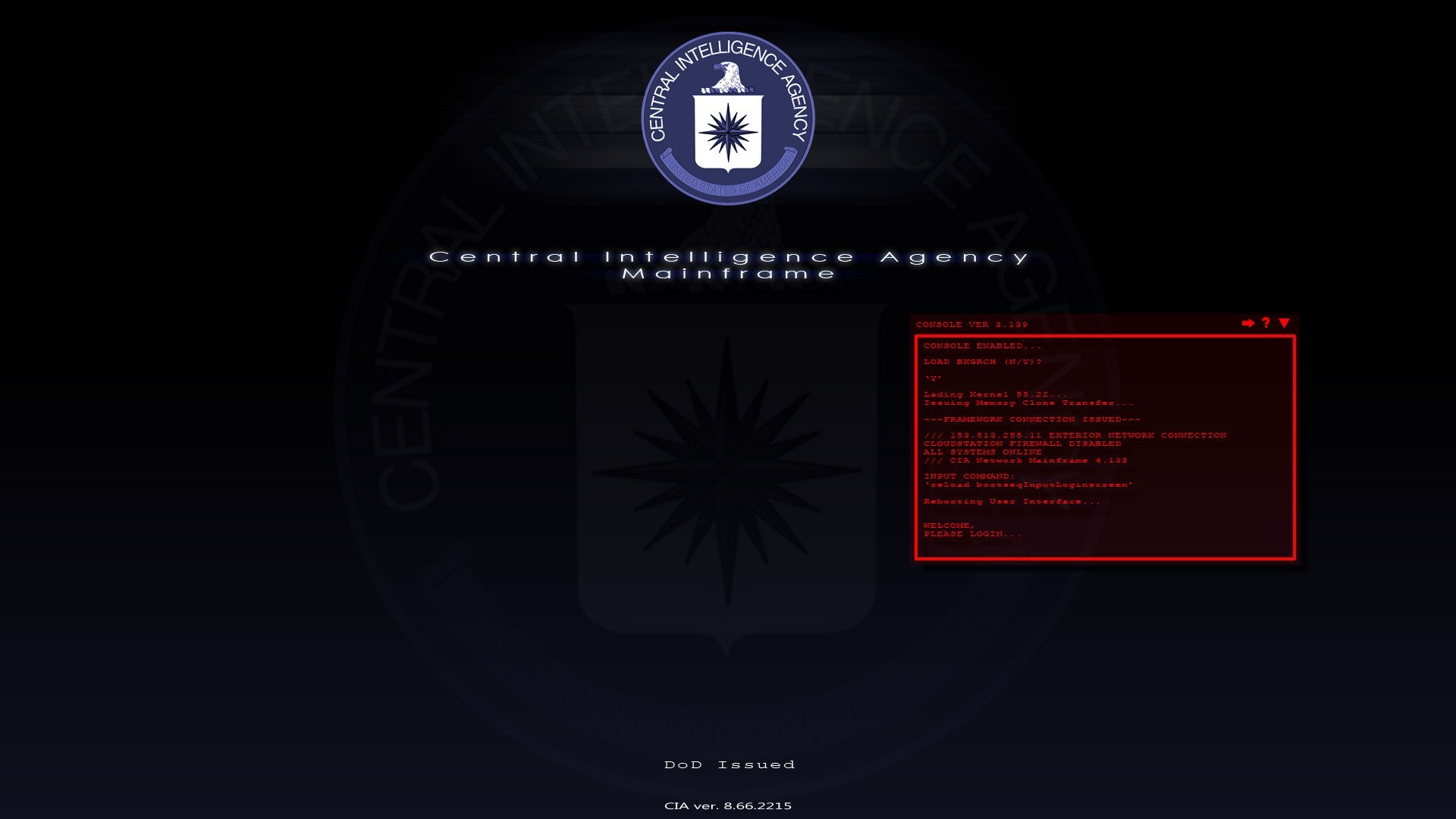 1920x1080 CIA Central Intelligence Agency crime usa america spy logo hacking 
