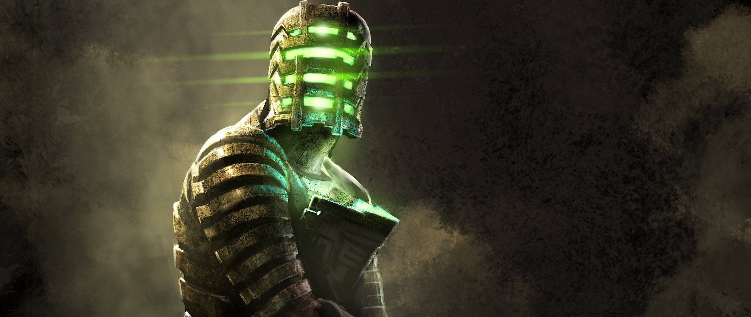 2560x1080  Wallpaper dead space 2, art, characters, weapons