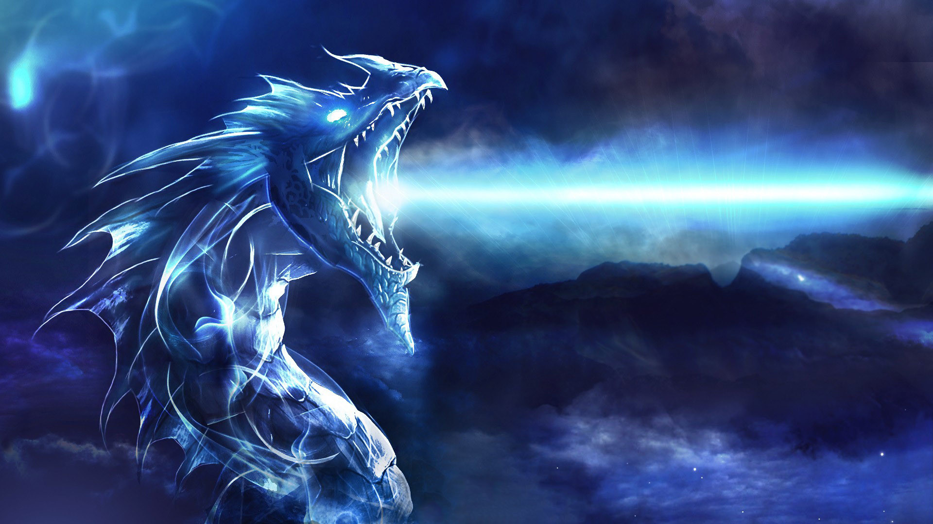 Fire Vs Ice Dragon fire dragon heaven hell HD wallpaper   Wallpaperbetter