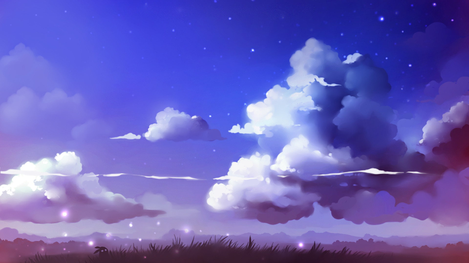 1920x1080 Clouds Drawing Realistic - wallpaper.