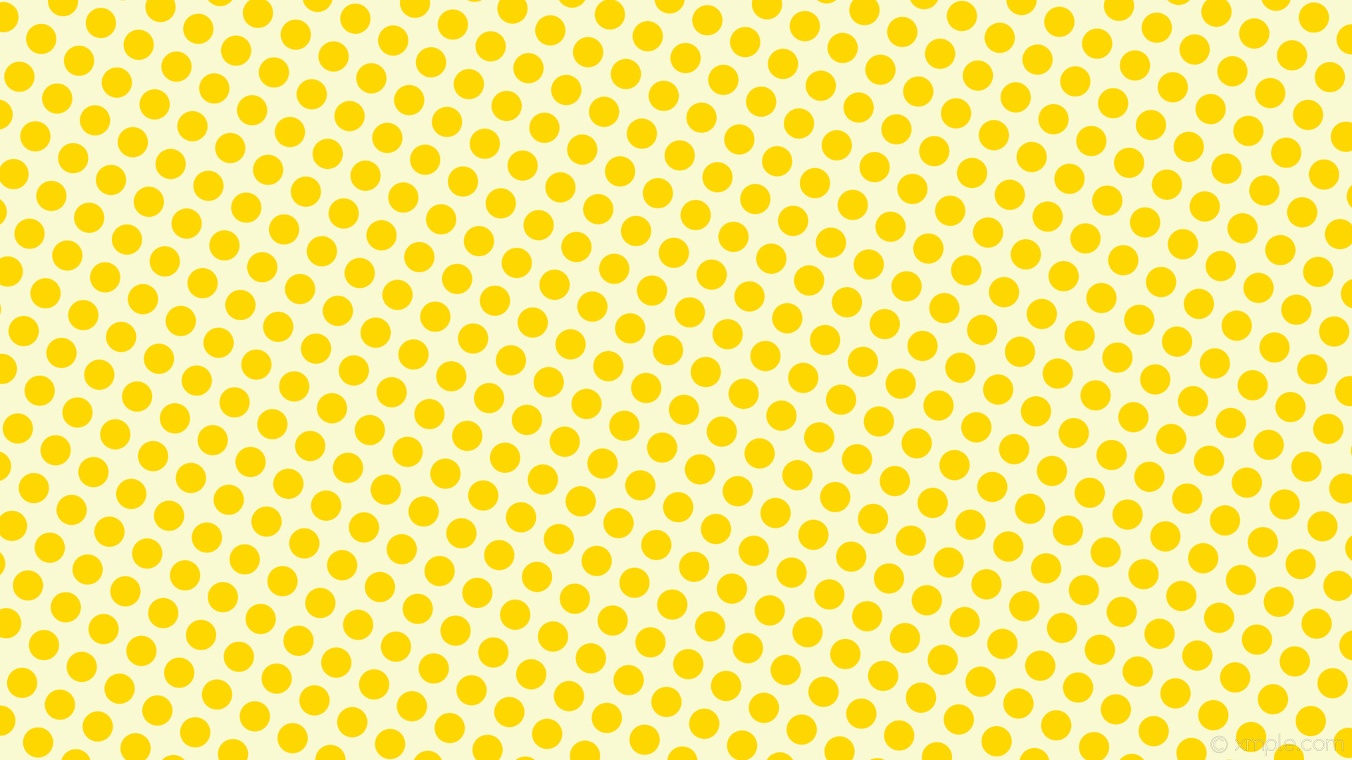 1920x1080 wallpaper polka yellow dots spots light goldenrod yellow gold #fafad2  #ffd700 330Â° 43px