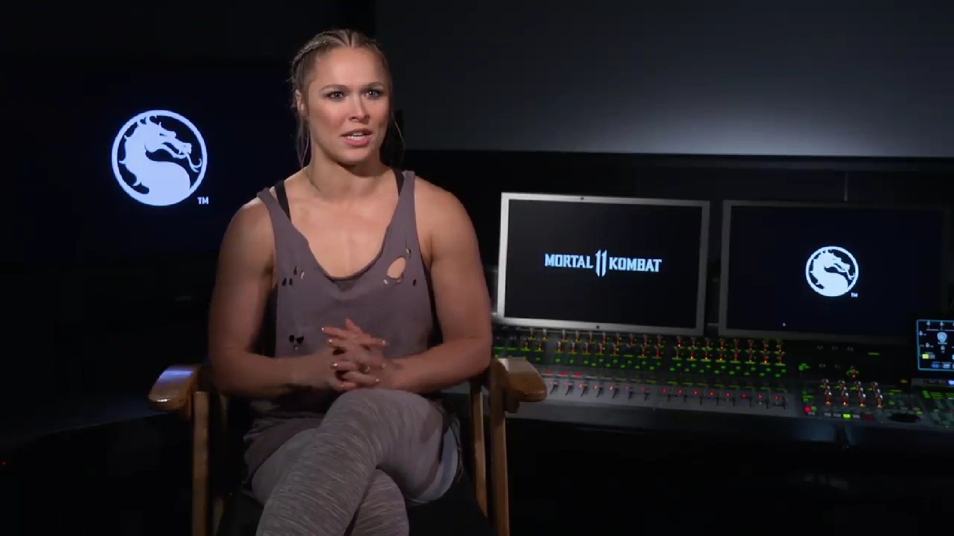 1920x1080 Ronda Rousey to voice Sonya Blade in “Mortal Kombat 11”
