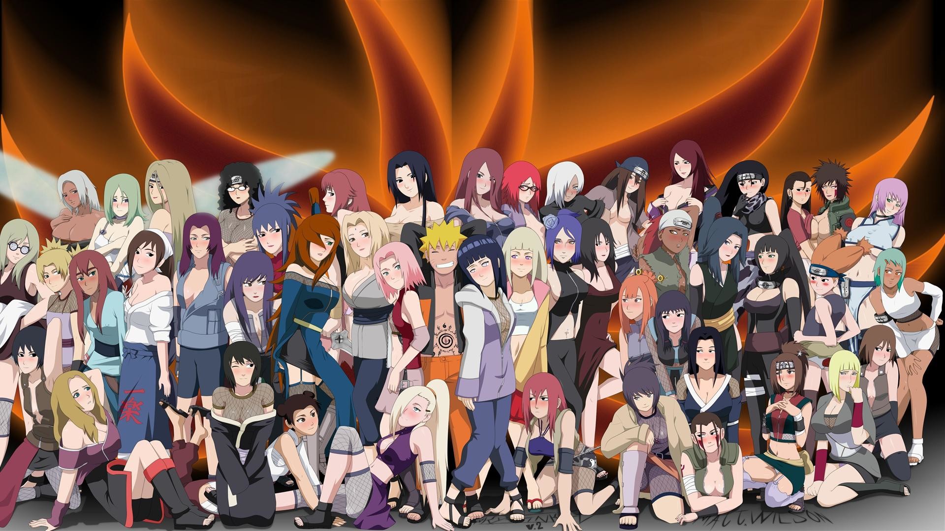 1920x1080 ... Naruto Group Wallpapers - Wallpaper Gallery Â· Wallpapers of Naruto  Characters ...
