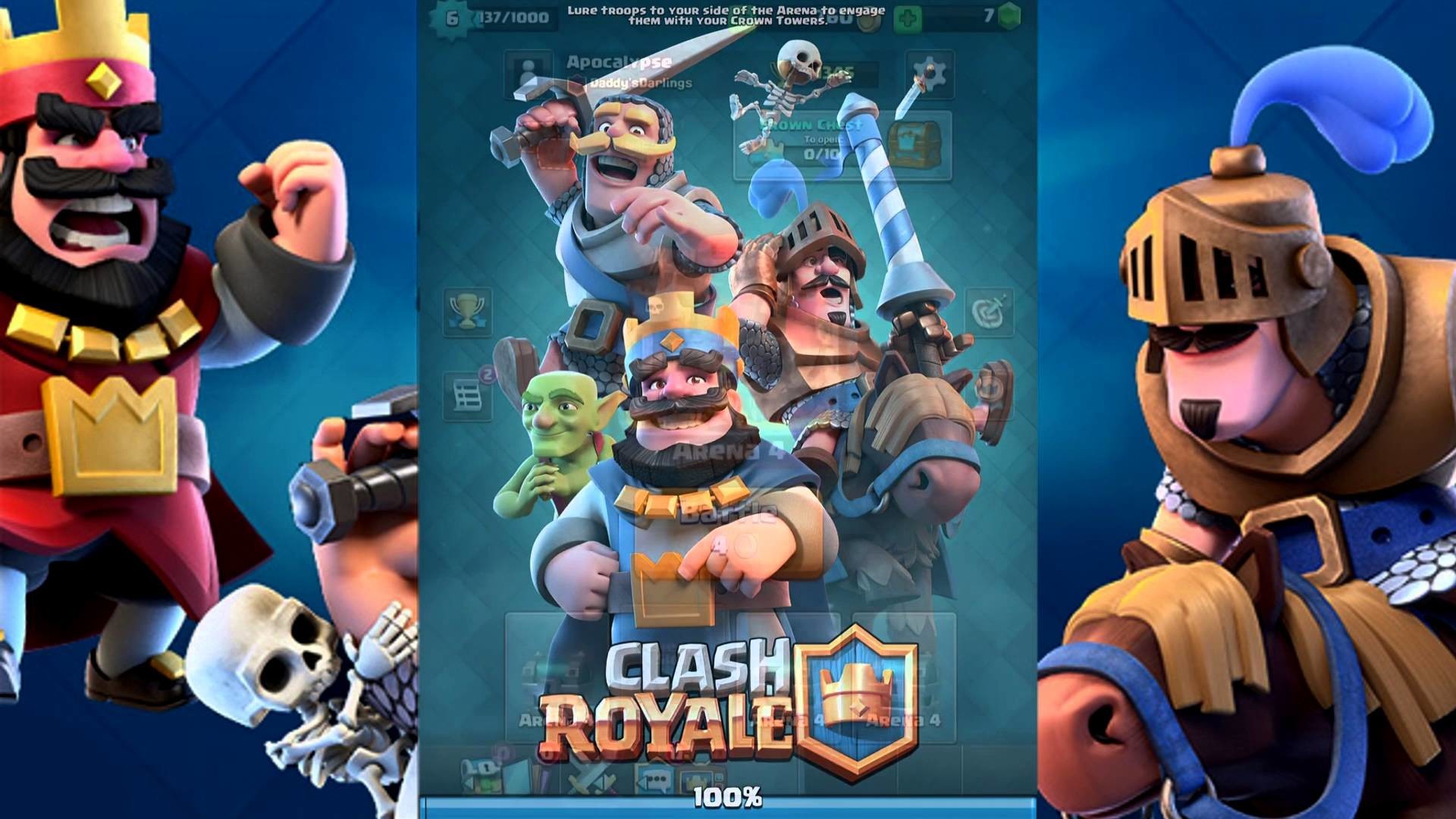 1920x1080  CLASH ROYALE - SUPERCELL WHY!! FUNNY MONTAGE, FAILS, TROLL, RIP