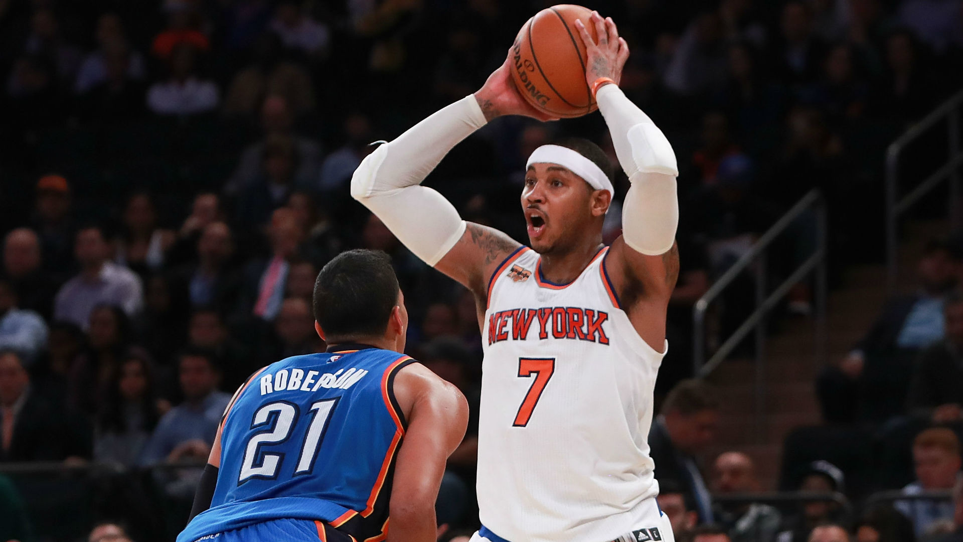1920x1080 NBA trade rumors: Five reactions to Thunder snagging Carmelo Anthony in  deal with Knicks | NBA | Sporting News