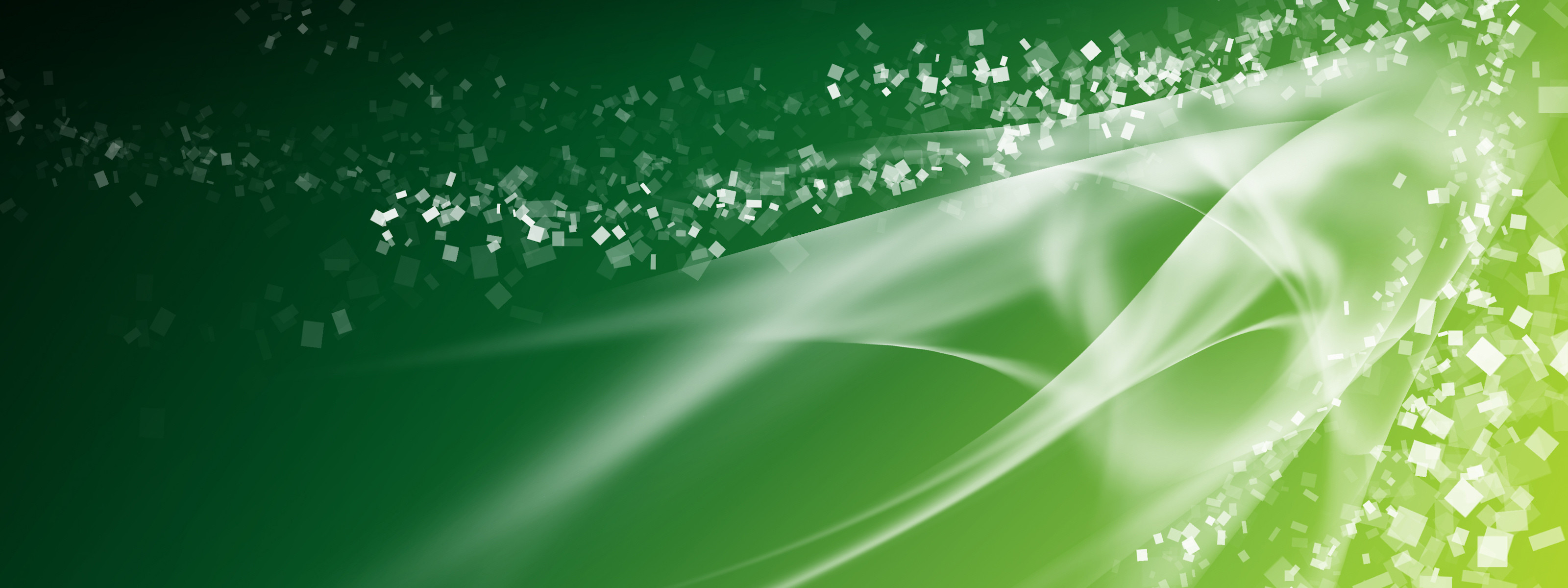 3200x1200 Green And White Wallpaper