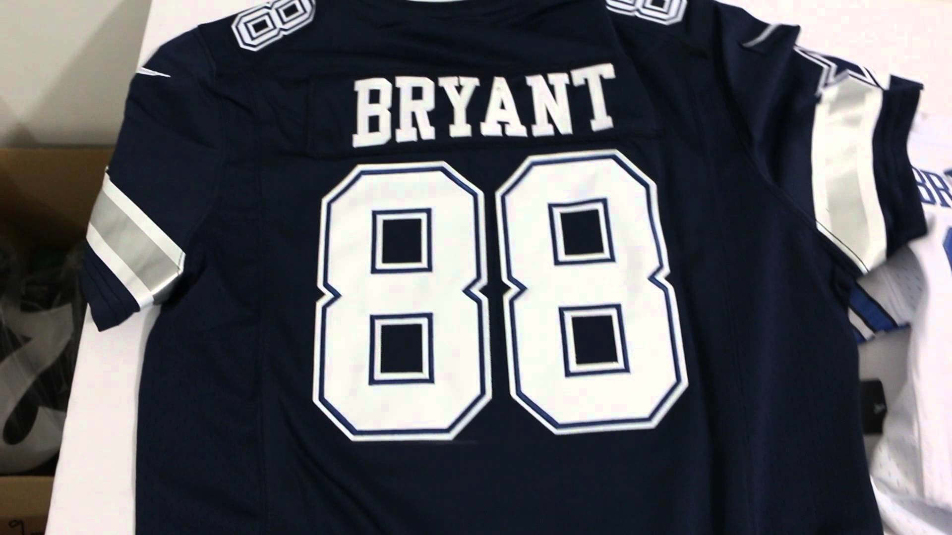 1920x1080 Dallas Cowboys #88 Dez Bryant home VS away Jerseys from Jenny Loop - YouTube