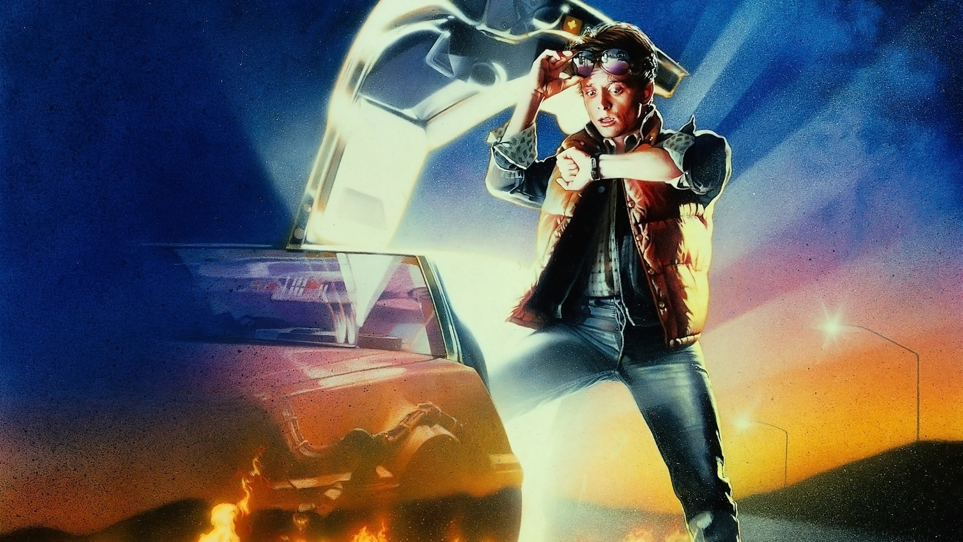 1920x1080  desktop wallpaper for back to the future