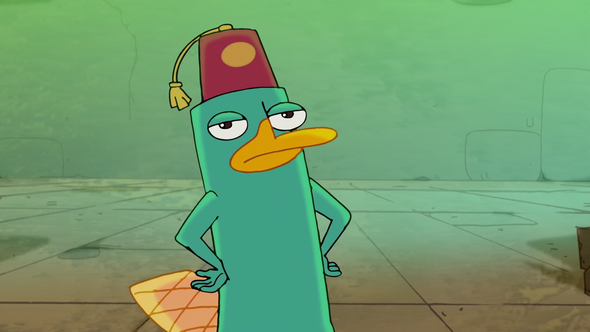 Cute Perry The Platypus Wallpaper