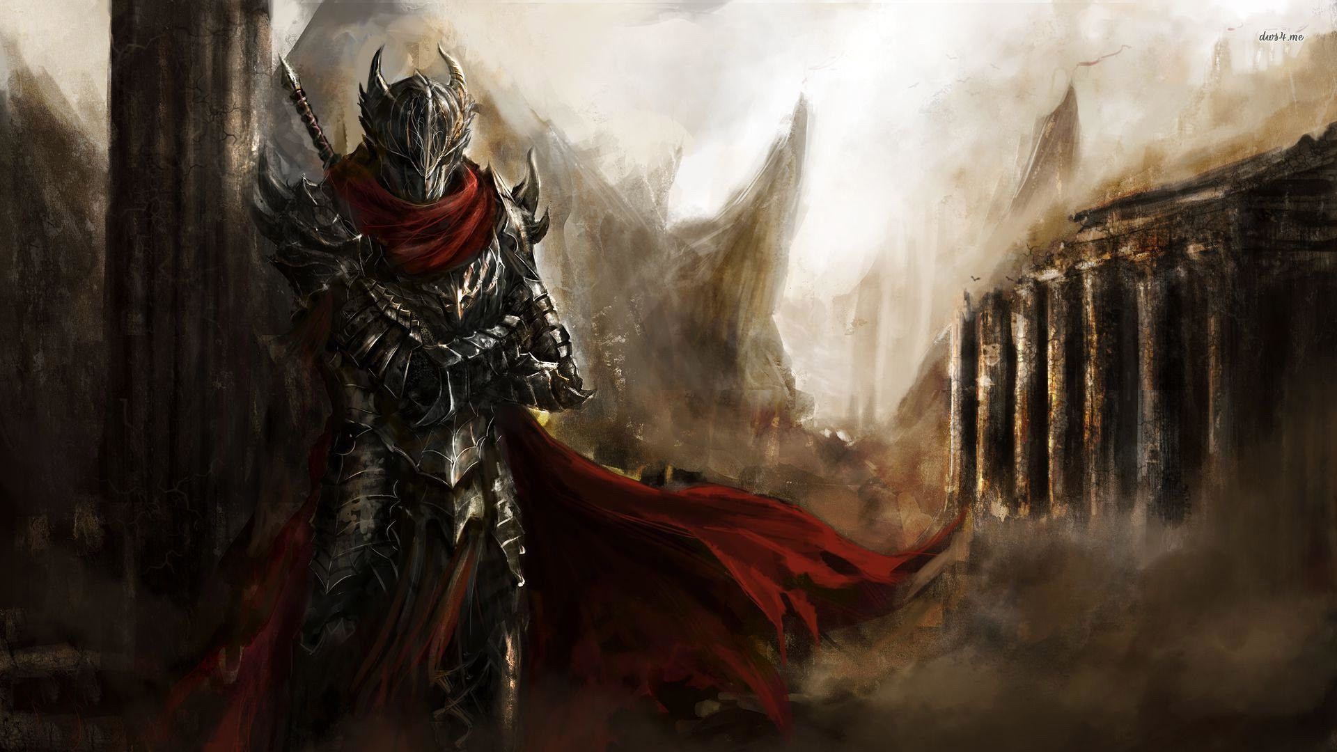 1920x1080 Wallpapers For > Medieval Black Knight Wallpaper