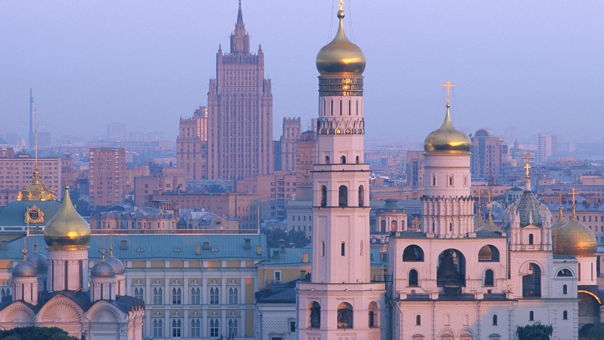 2400x1350 Cityscapes russia moscow cities wallpaper