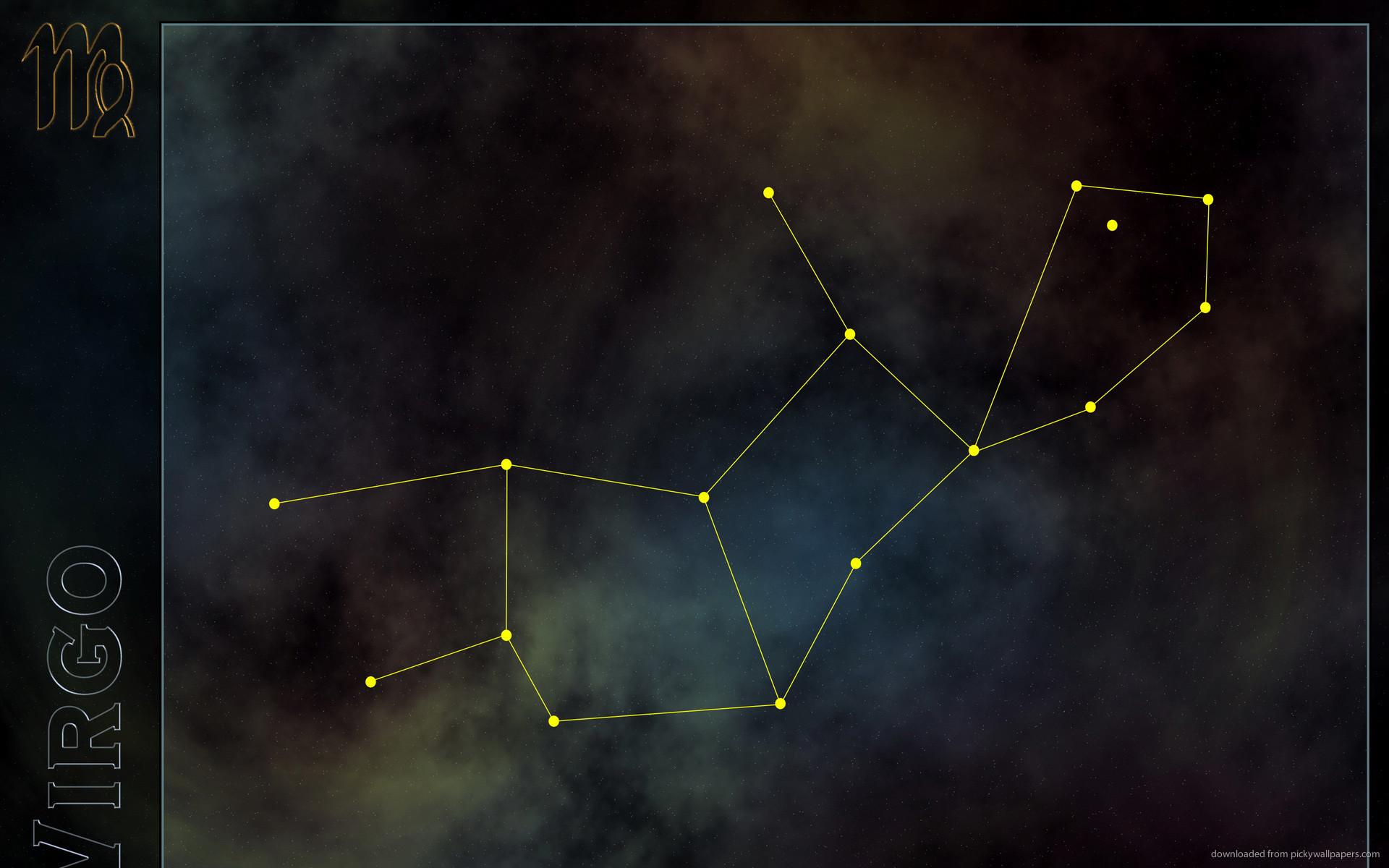 1920x1200 Virgo constellation for 