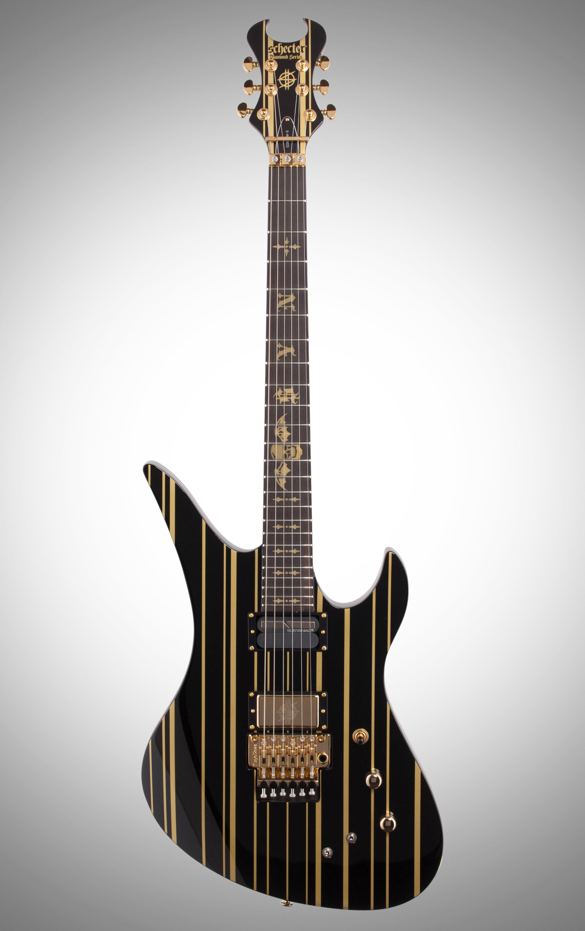 2012x3200 ... schecter synyster custom s electric guitar black gold stripes