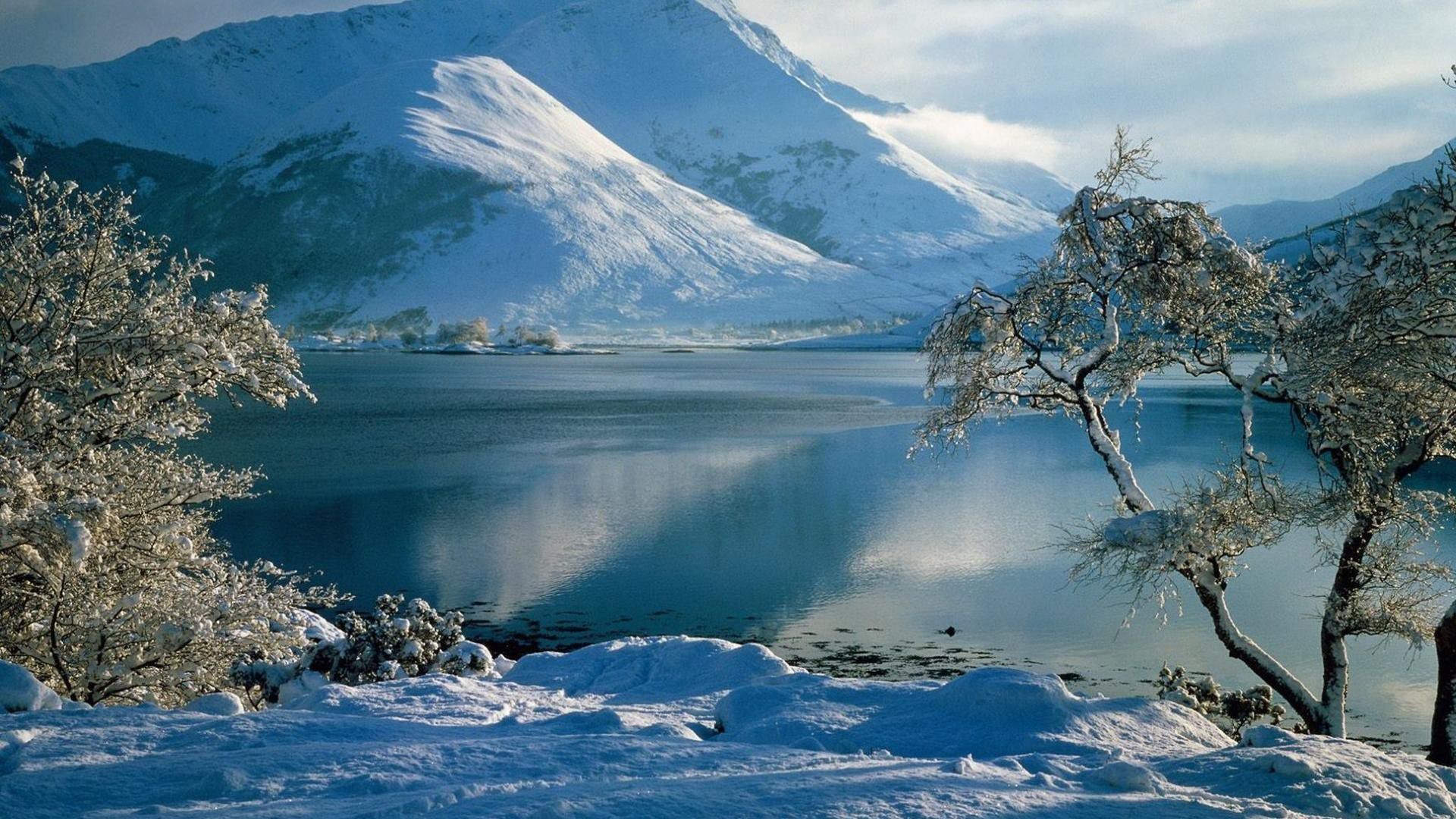 1920x1080 beautiful winter landscape desktop wallpaper