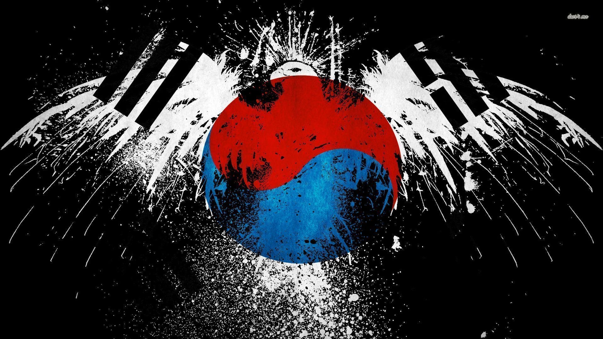 1920x1080 Flag of South Korea wallpaper - Digital Art wallpapers - #36059