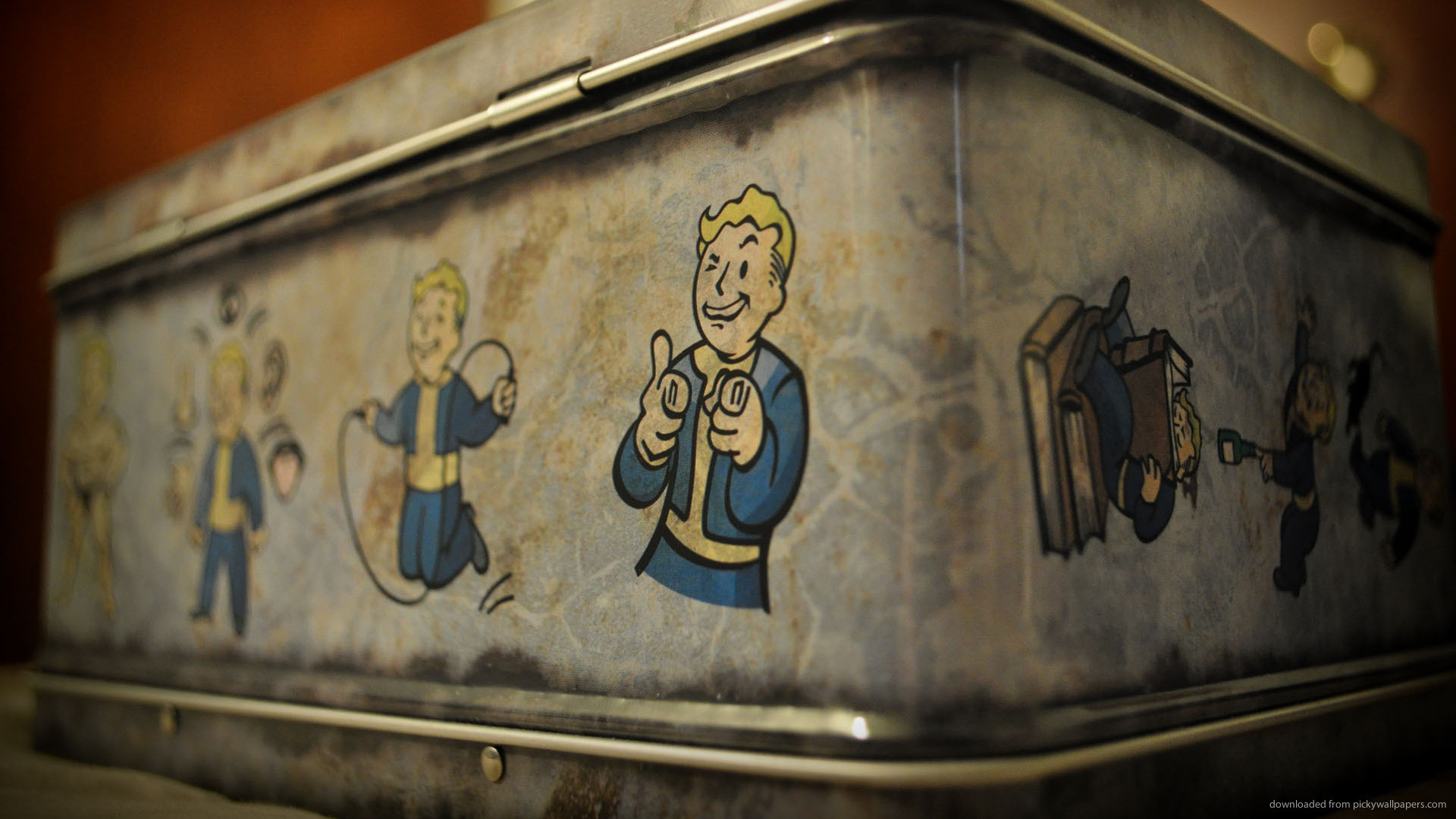 1920x1080 1600x900 Fallout Lunchbox wallpaper