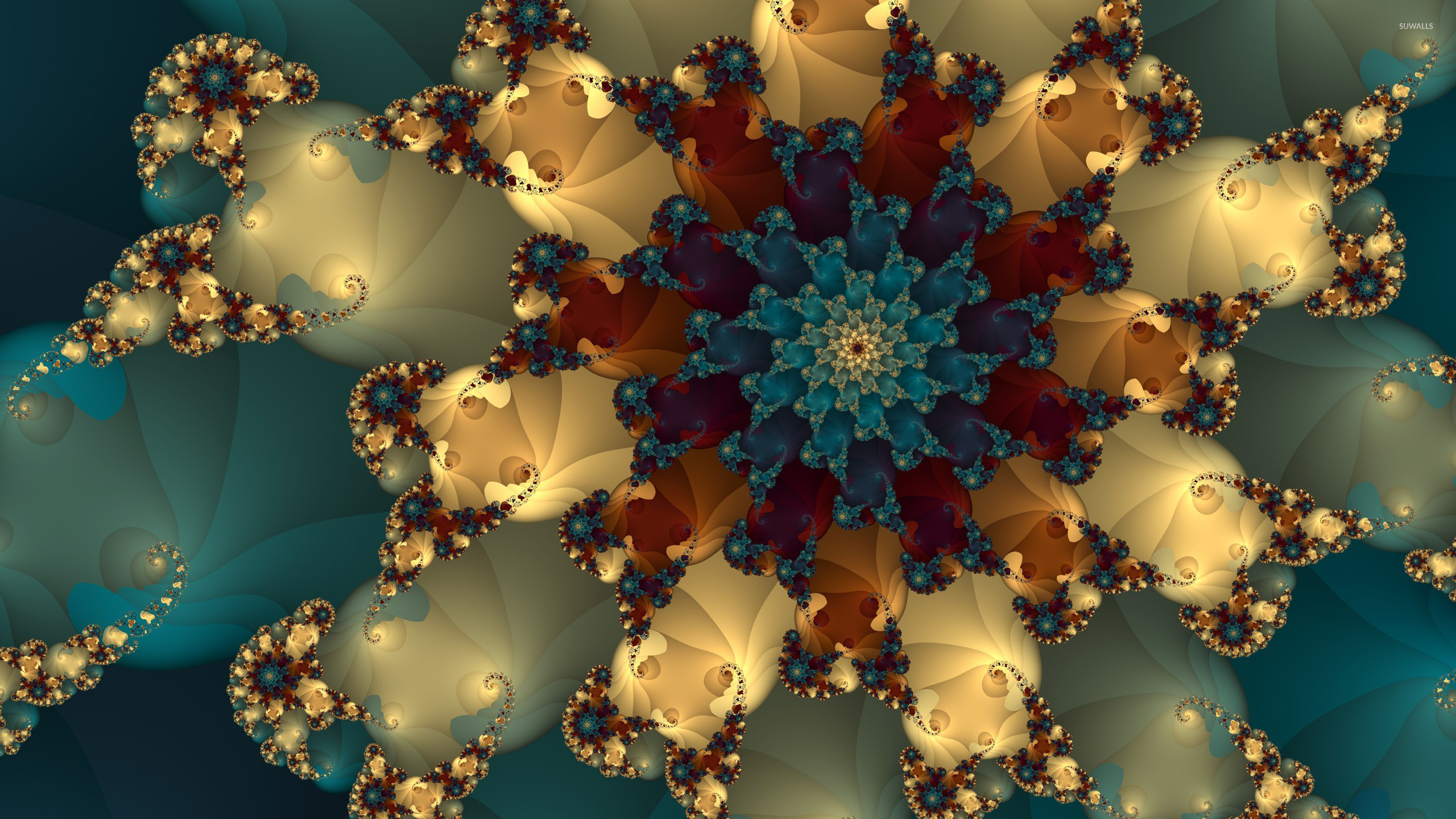 2560x1440 Amazing fractal wallpaper  jpg
