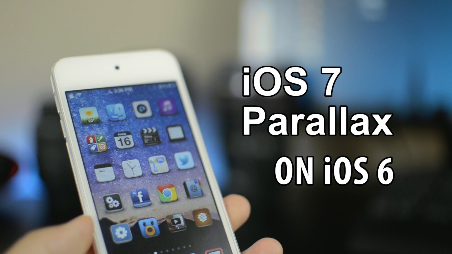 1920x1080 Get iOS 7 Parallax 3D Wallpaper Effect on iOS 6 - Cydia Tweaks - YouTube