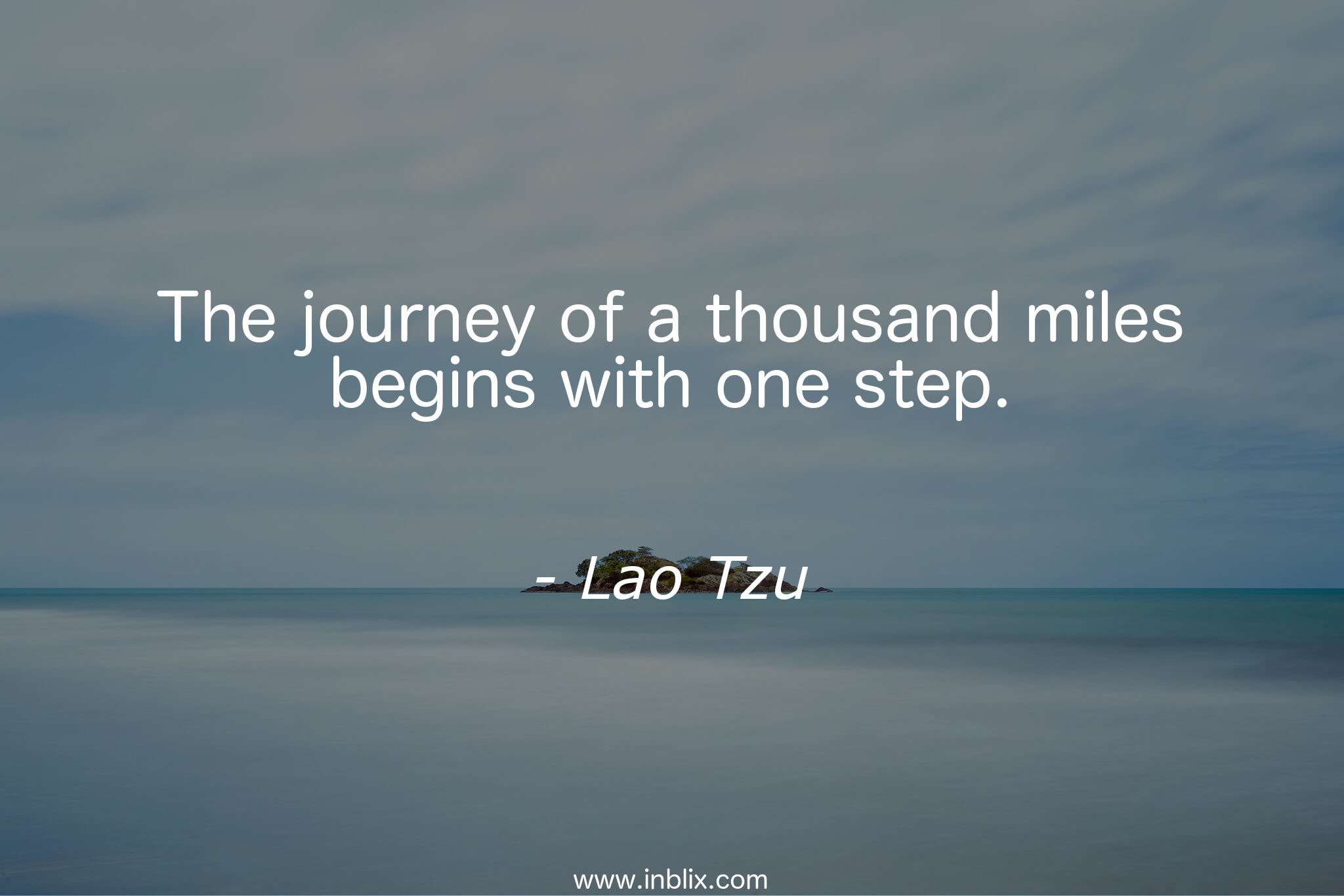 2048x1366 The journey of a thousand miles begins with one step.