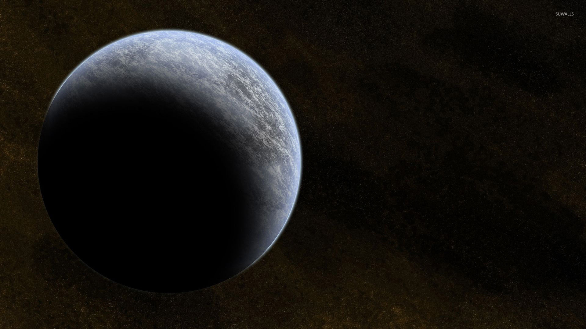 1920x1080 Gray planet in the brown universe wallpaper  jpg