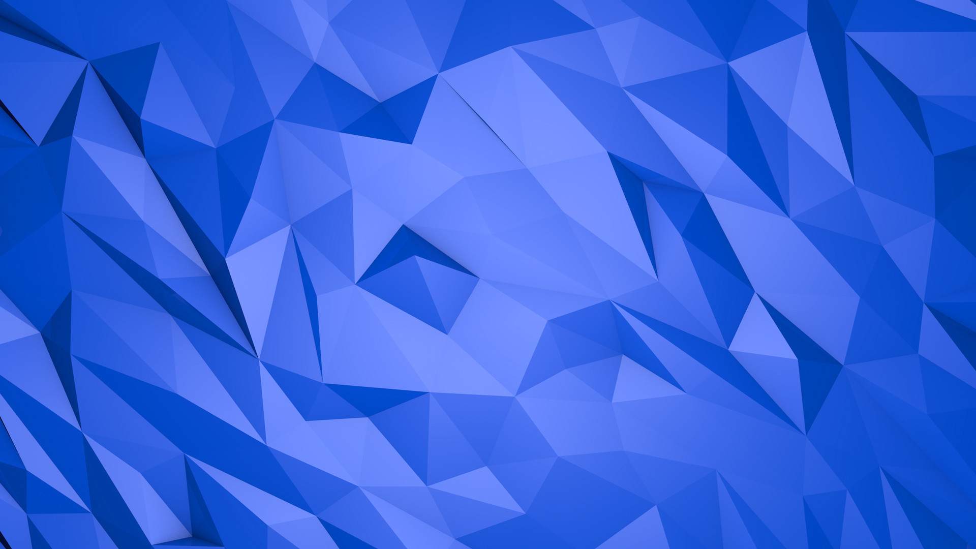 1920x1080 Abstract blue triangles - 3D wallpaper. Awesome 3D and HD rendered  Wallpapers. download beautiful