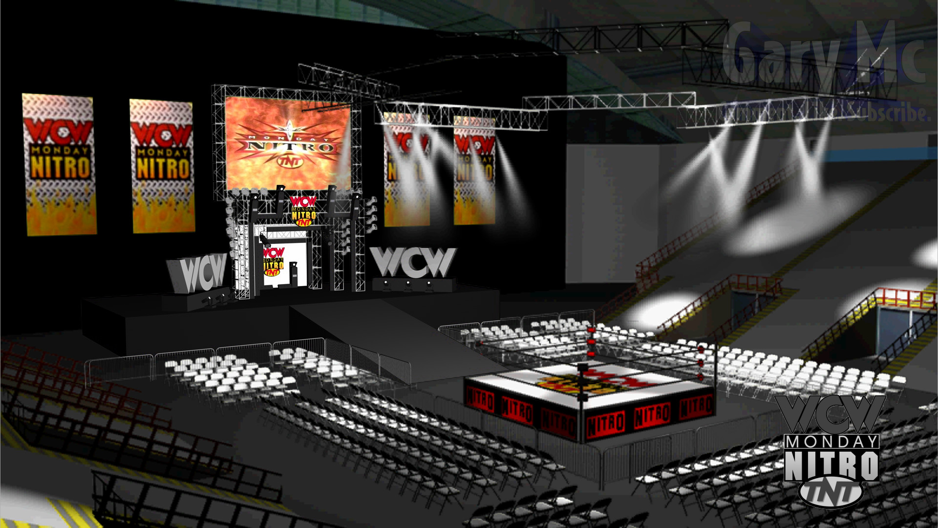 1920x1080 WCW Animated Stage by GaryMc10 WCW Animated Stage by GaryMc10
