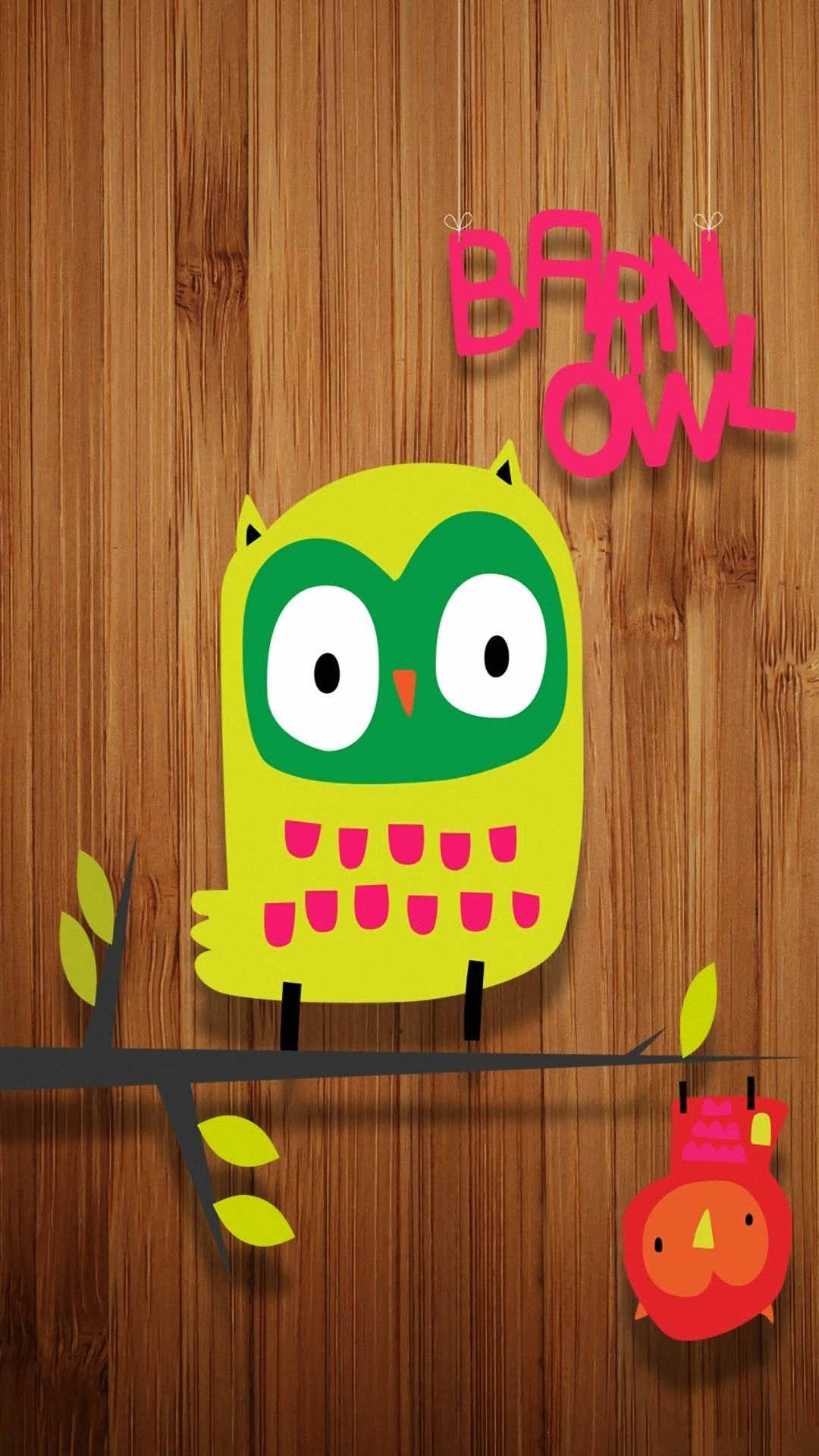 1080x1920 Funny Cute Owl for Android .