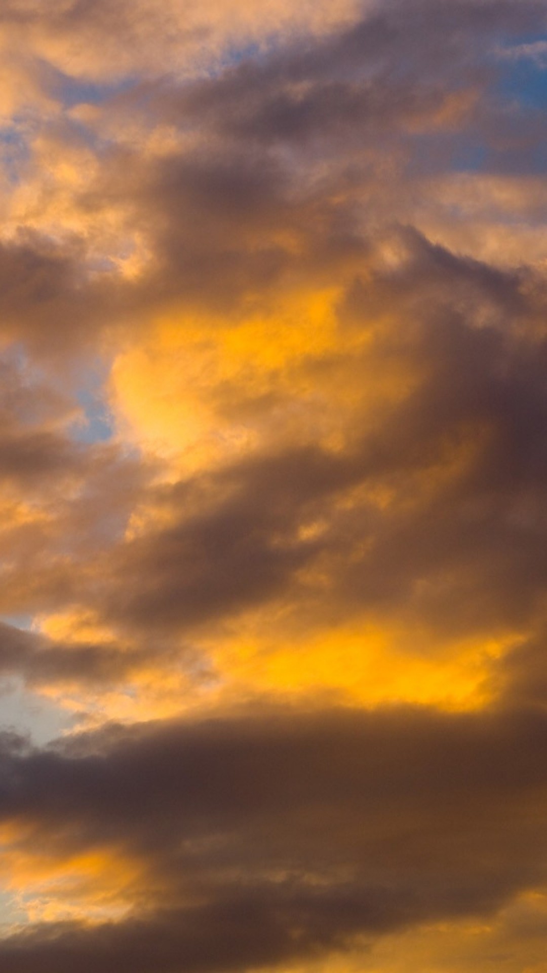 1080x1920  Wallpaper clouds, sky, sunlight, white, blue, yellow