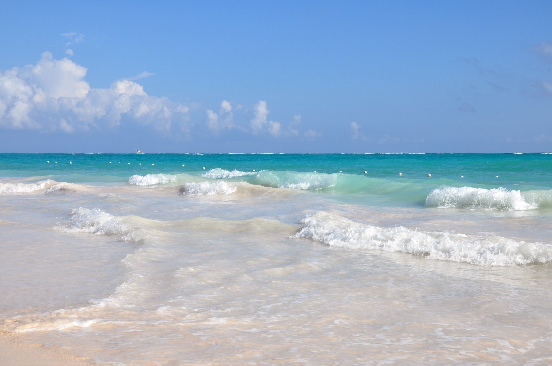 1920x1275 ocean resort dominican republic sea water waves sand beach sports relax