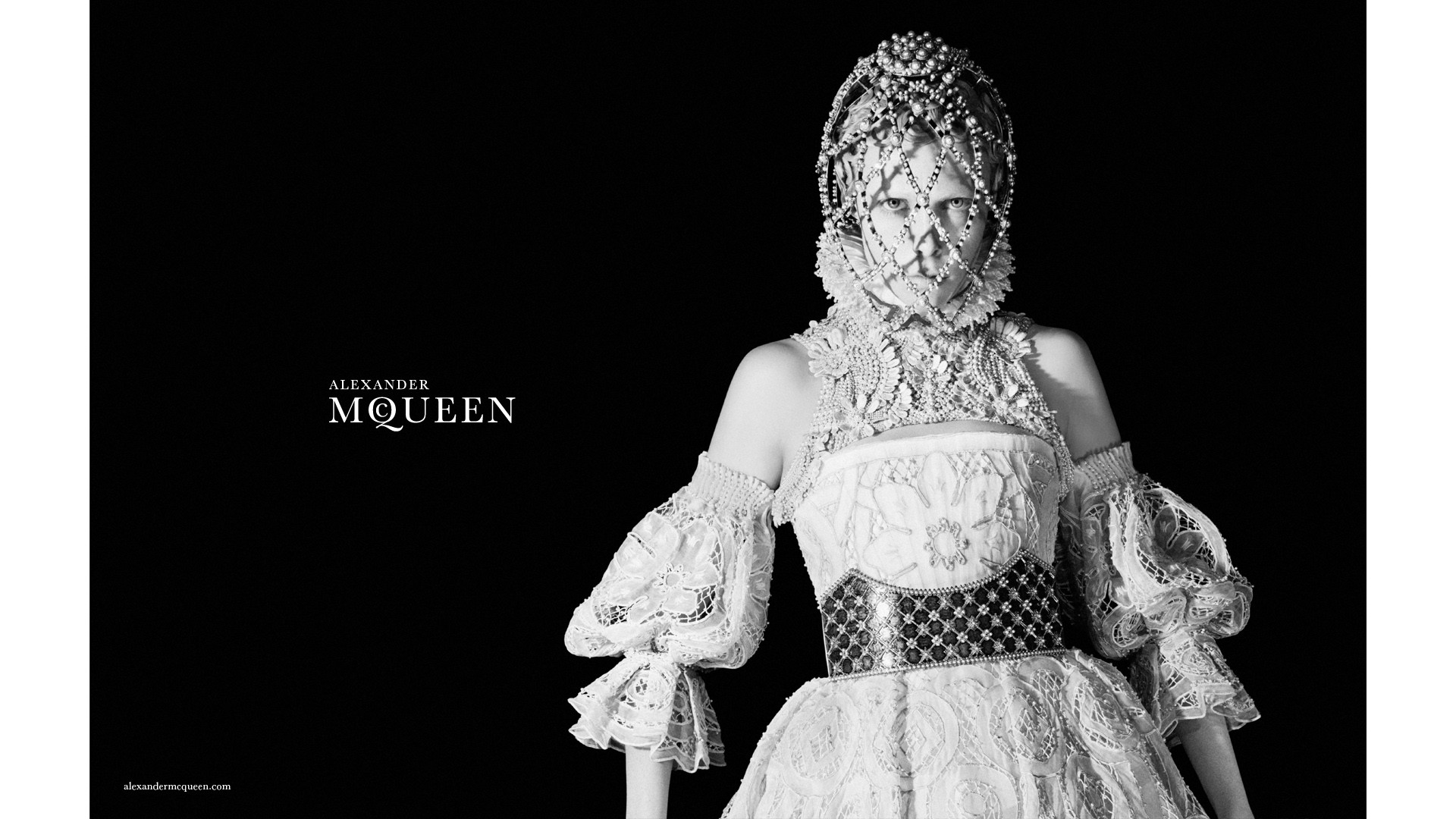 1920x1080 Alexander McQueen AW13-14 Campaign with Edie Campbell - KARL IS MY UNKLE