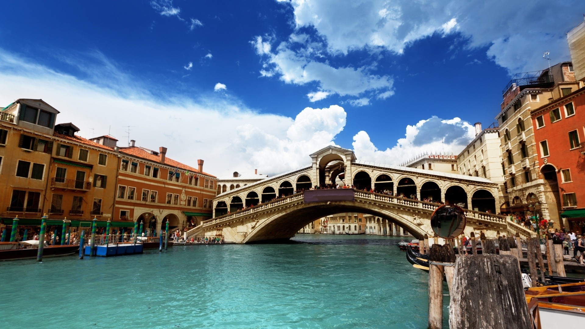 1920x1080 Preview wallpaper venice, italy, river, building 
