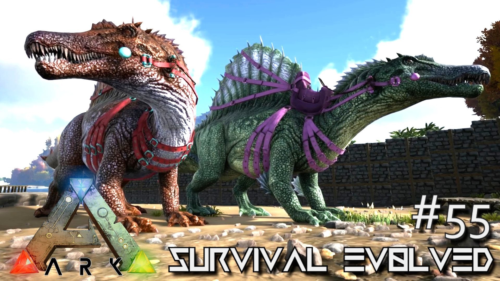 1920x1080 ARK: Survival Evolved - TAMING SPINOSAURUS !!! [Ep 55] (Server Gameplay) -  YouTube