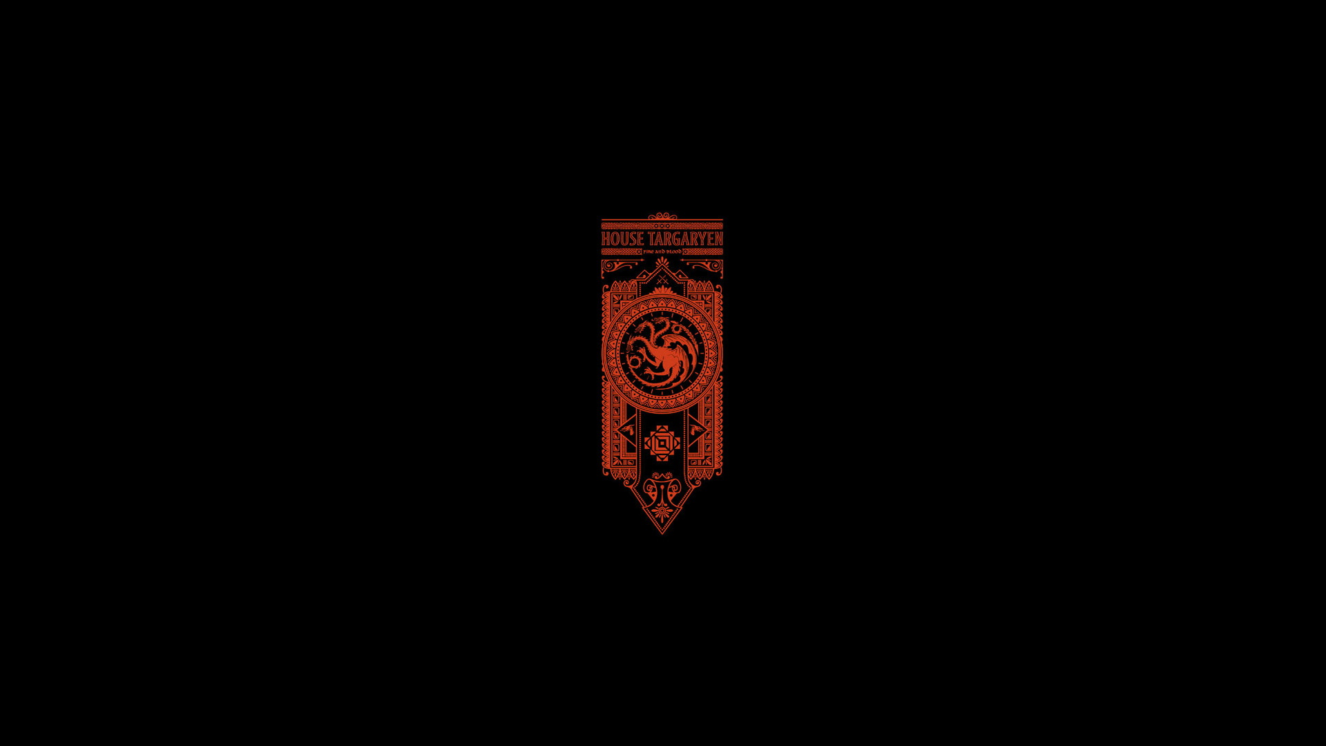 1920x1080 Targaryen Banner