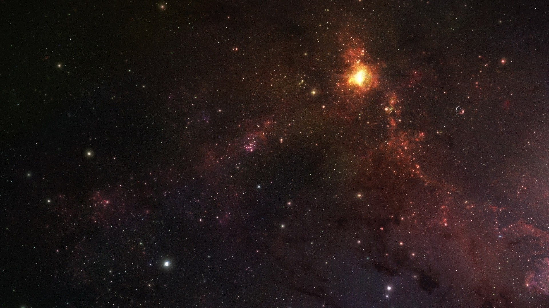 1920x1080 Preview wallpaper stars, galaxy, planets 