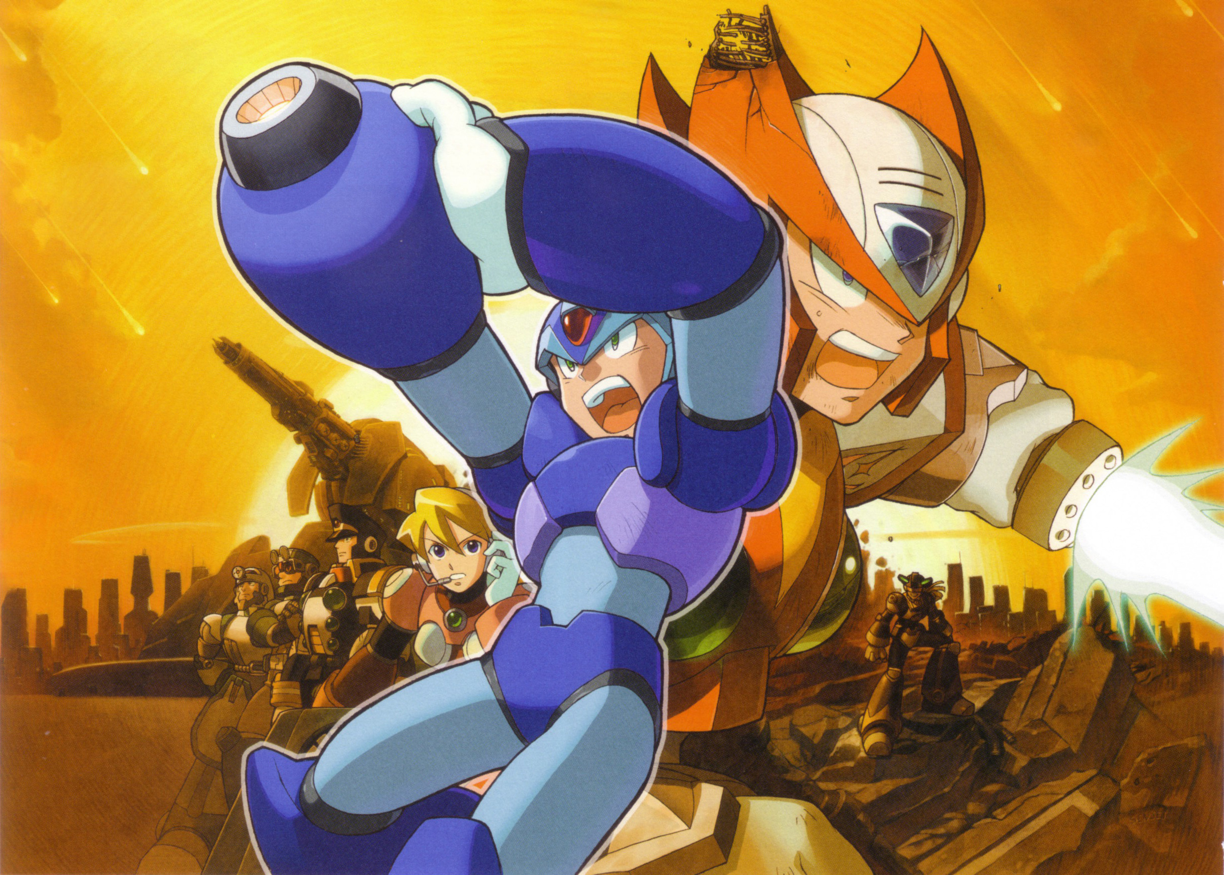 2454x1754 Mega Man Wallpaper  Mega, Man, Rockman