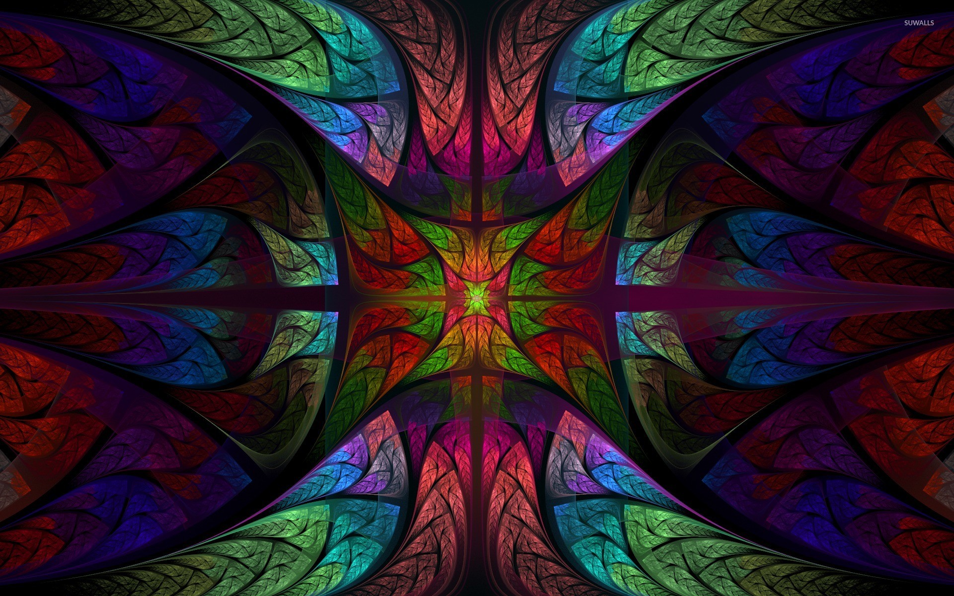 1920x1200 Stained glass wallpaper