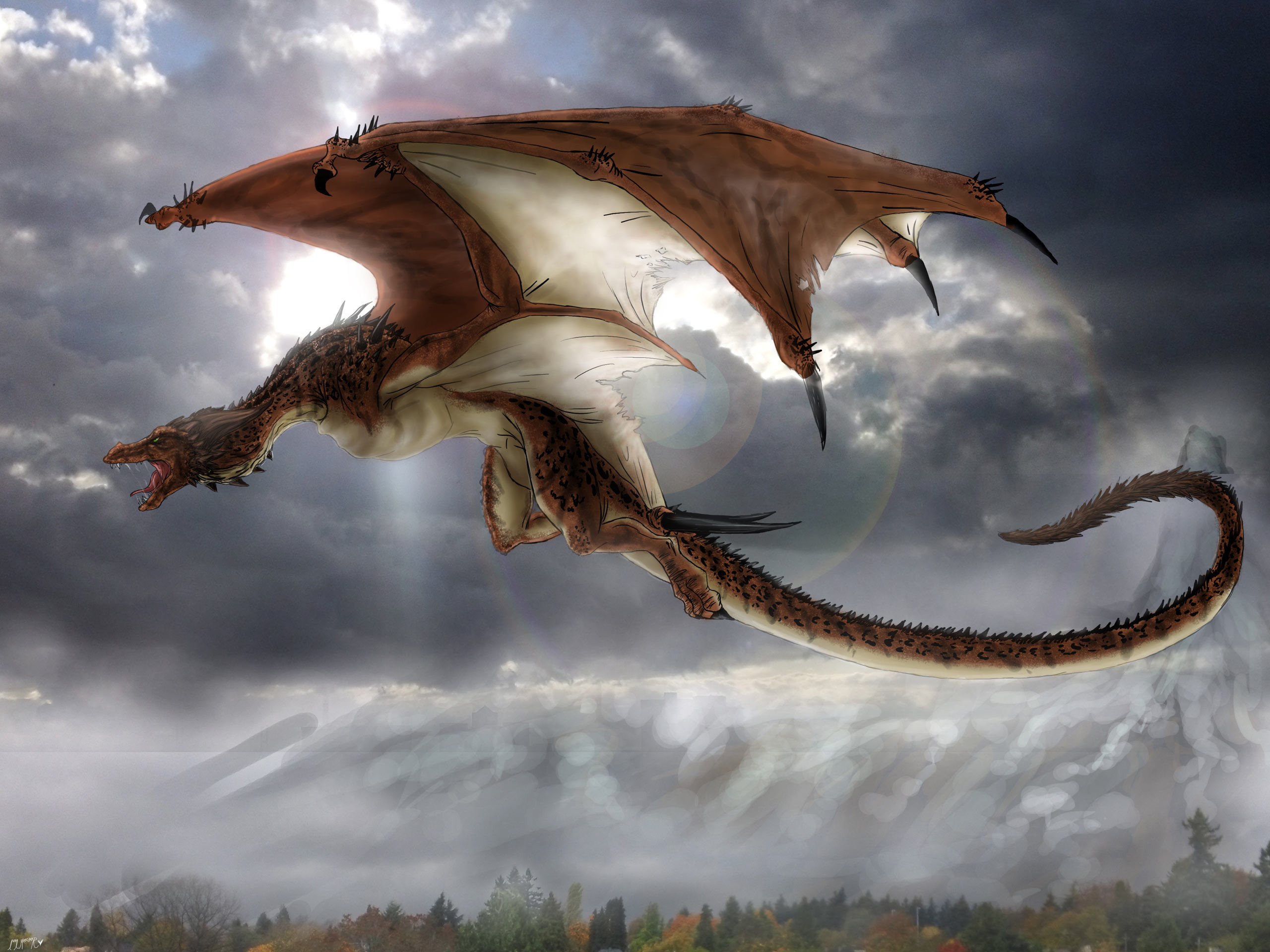 2560x1920 Image detail for -Mythical creatures Dragon