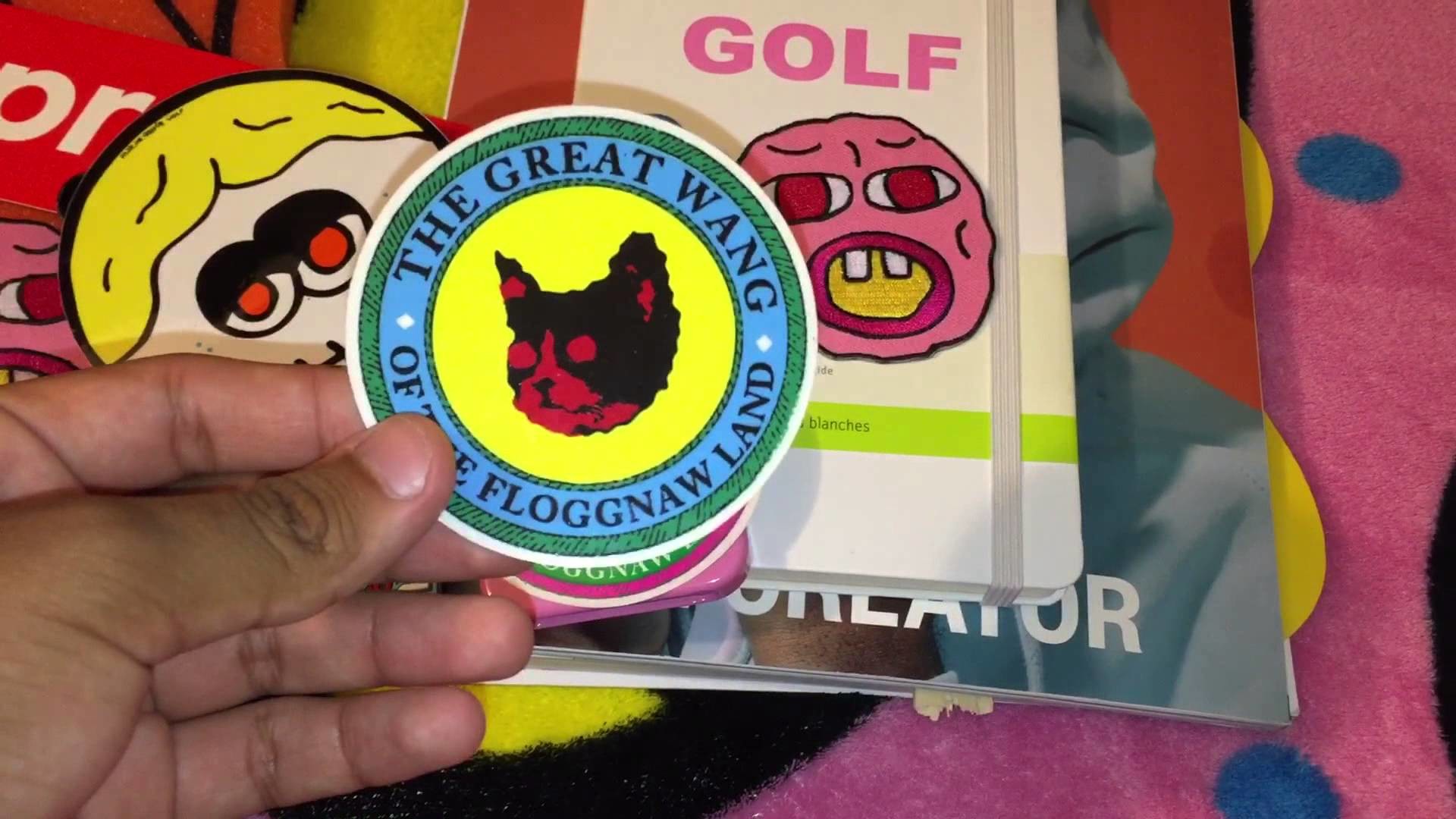 1920x1080 Golf Wang / Odd Future / Supreme Accessories And Sticker Collection -  YouTube