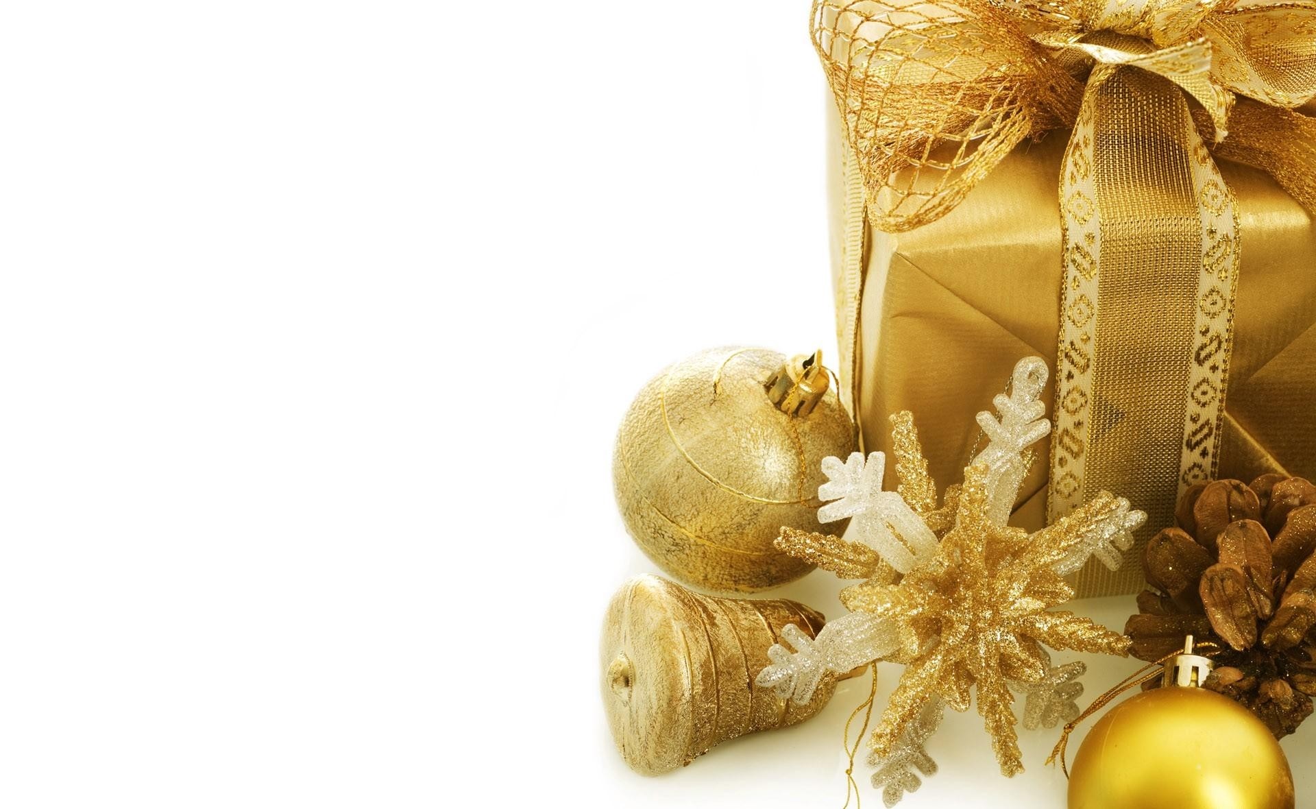 1920x1180 Gold Holiday Wallpaper High Definition