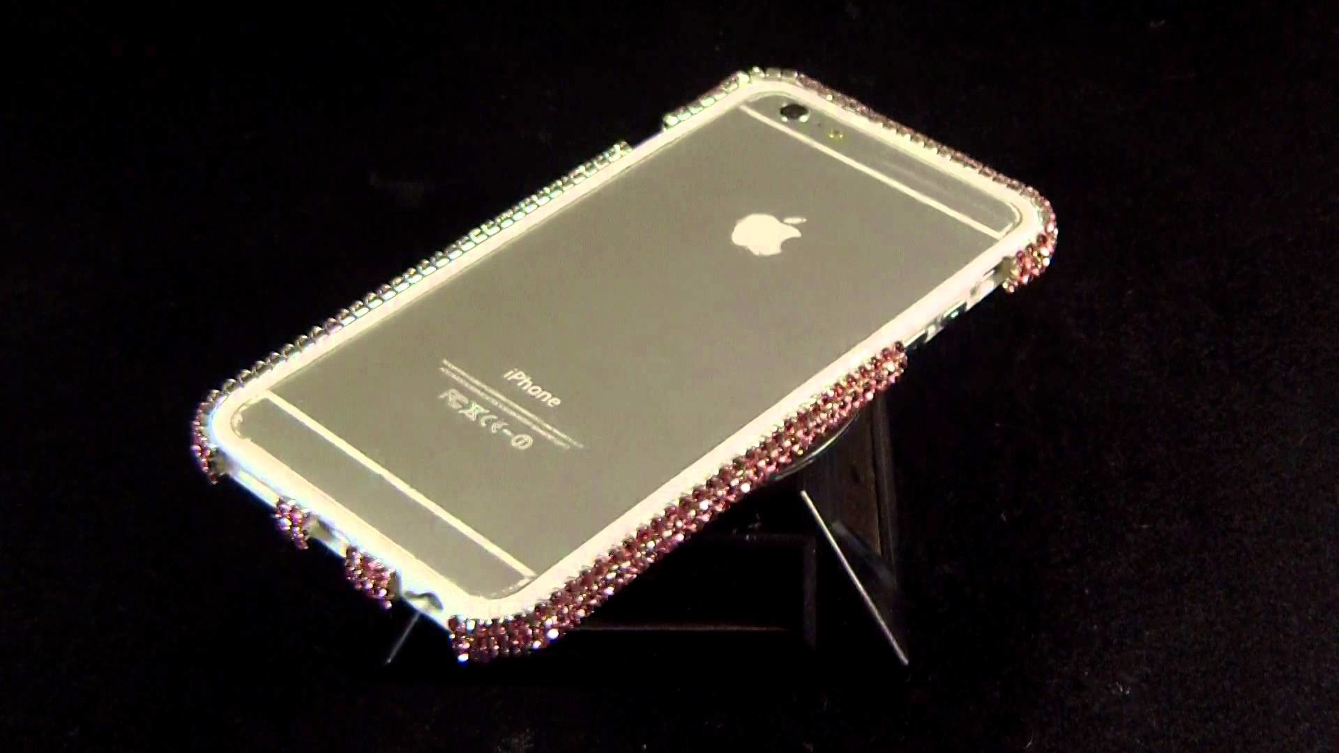 1920x1080 Super Bling Bling Rhinestone Crystal Gems Diamond bumper case frame for  iPhone 6 Plus (PK)